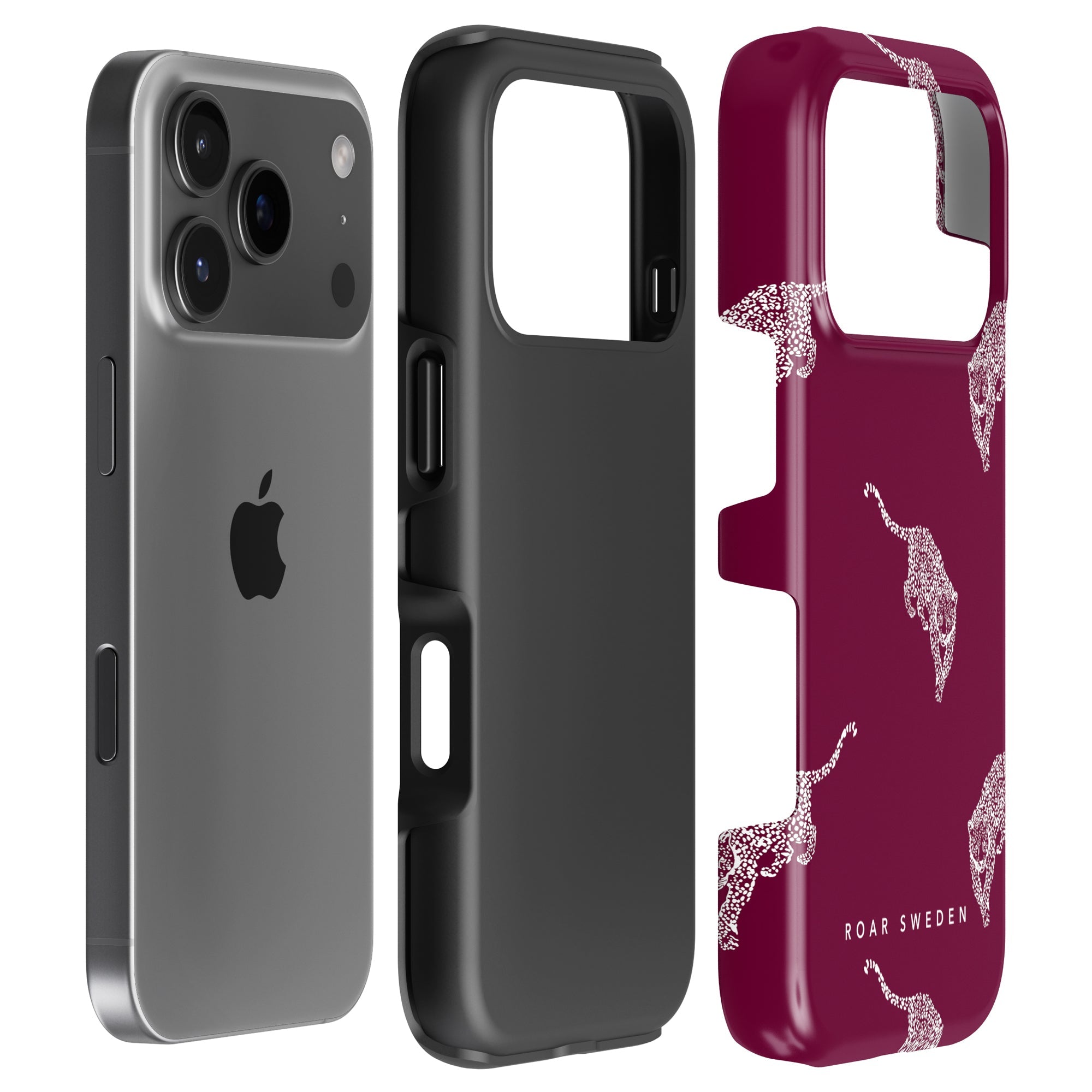 Kitty Tough mobilskal – Kitty Burgundy