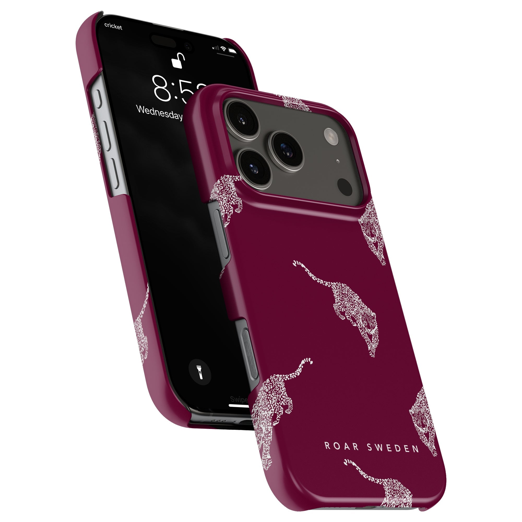 Kitty Slim mobilskal – Kitty Burgundy