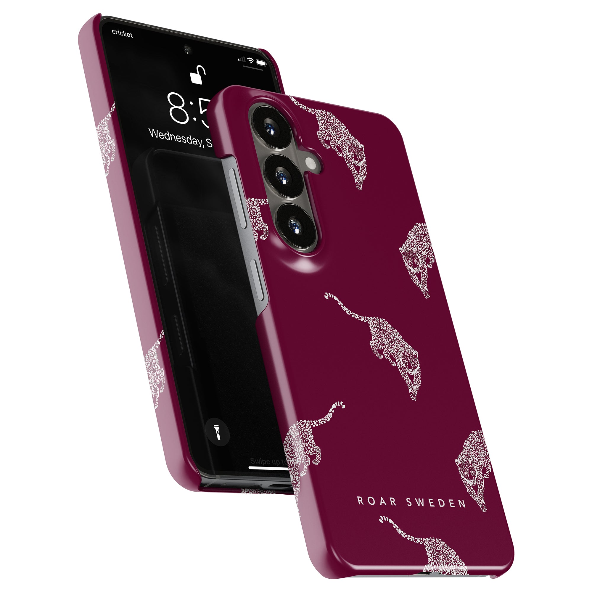 Kitty Burgundy - Slim case - Roar Sweden