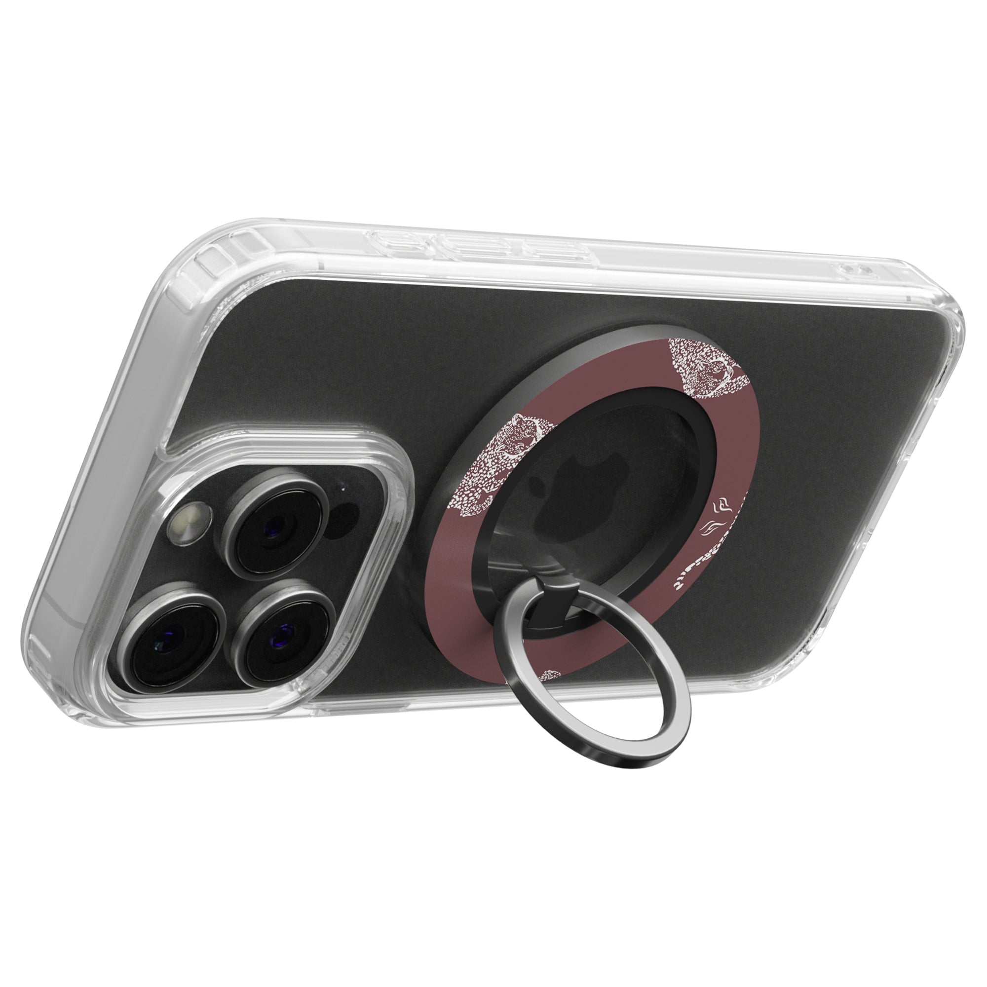 Kitty Burgundy New London - Mobilring - Roar Sweden