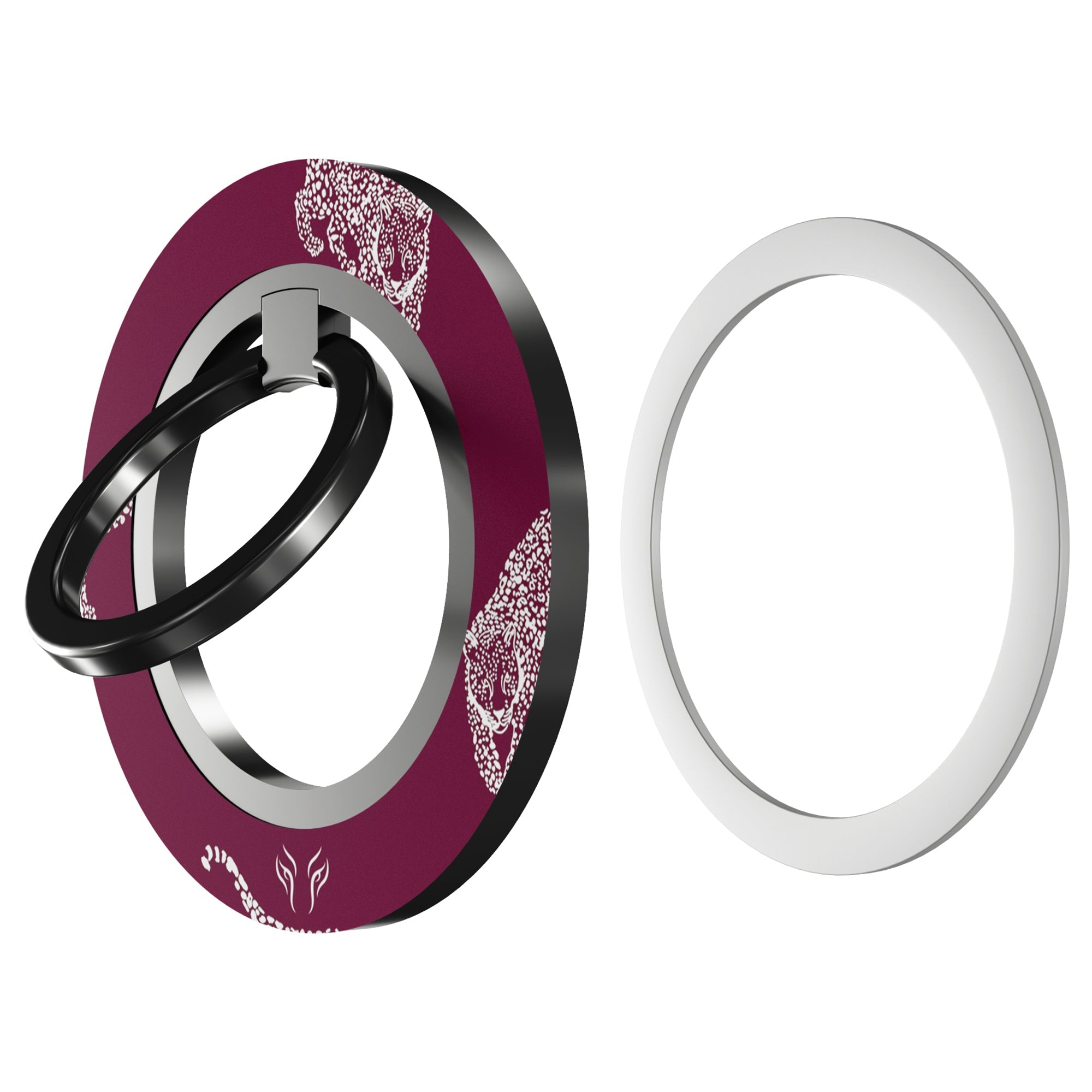 Kitty Burgundy New London - Magnetring – magnetring för mobil