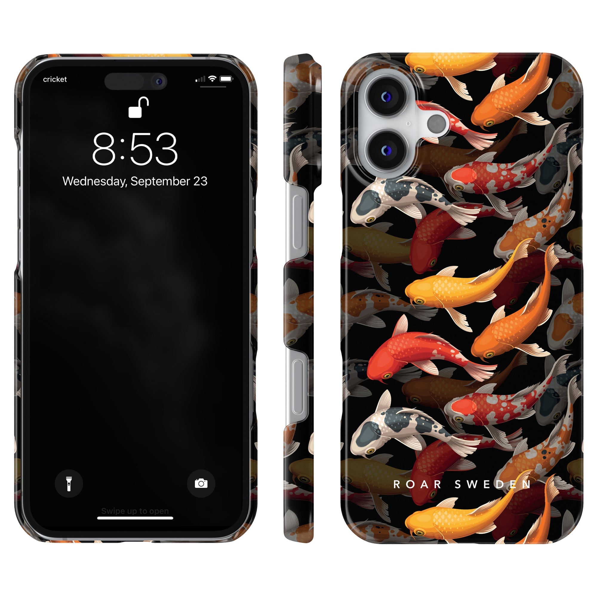 Slim mobilskal – Koi Pond