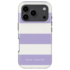Lavender Stripes - Magsafe Tough Case - Roar Sweden