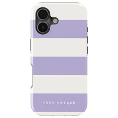 Lavender Stripes - Tough Case - Roar Sweden