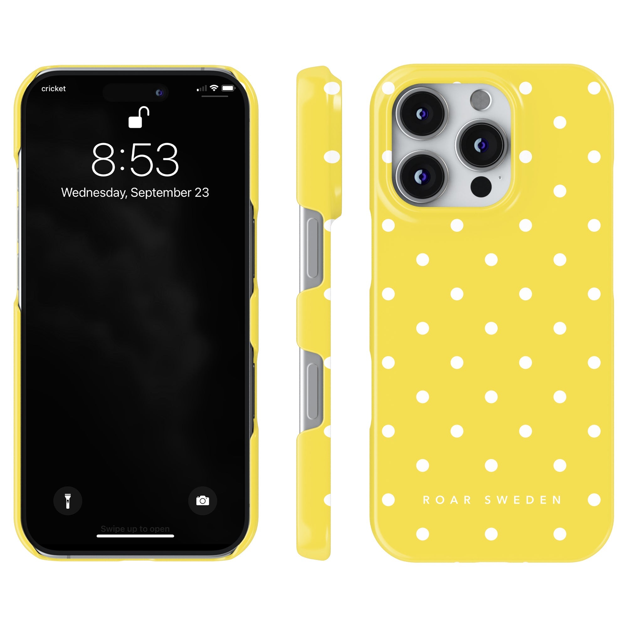 Slim mobilskal – Lemon Dots