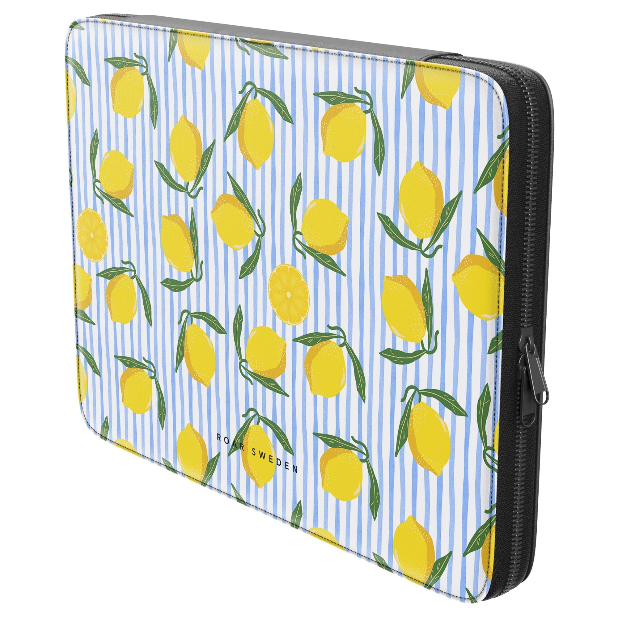 Lemon Stripes - Laptopfodral - Roar Sweden