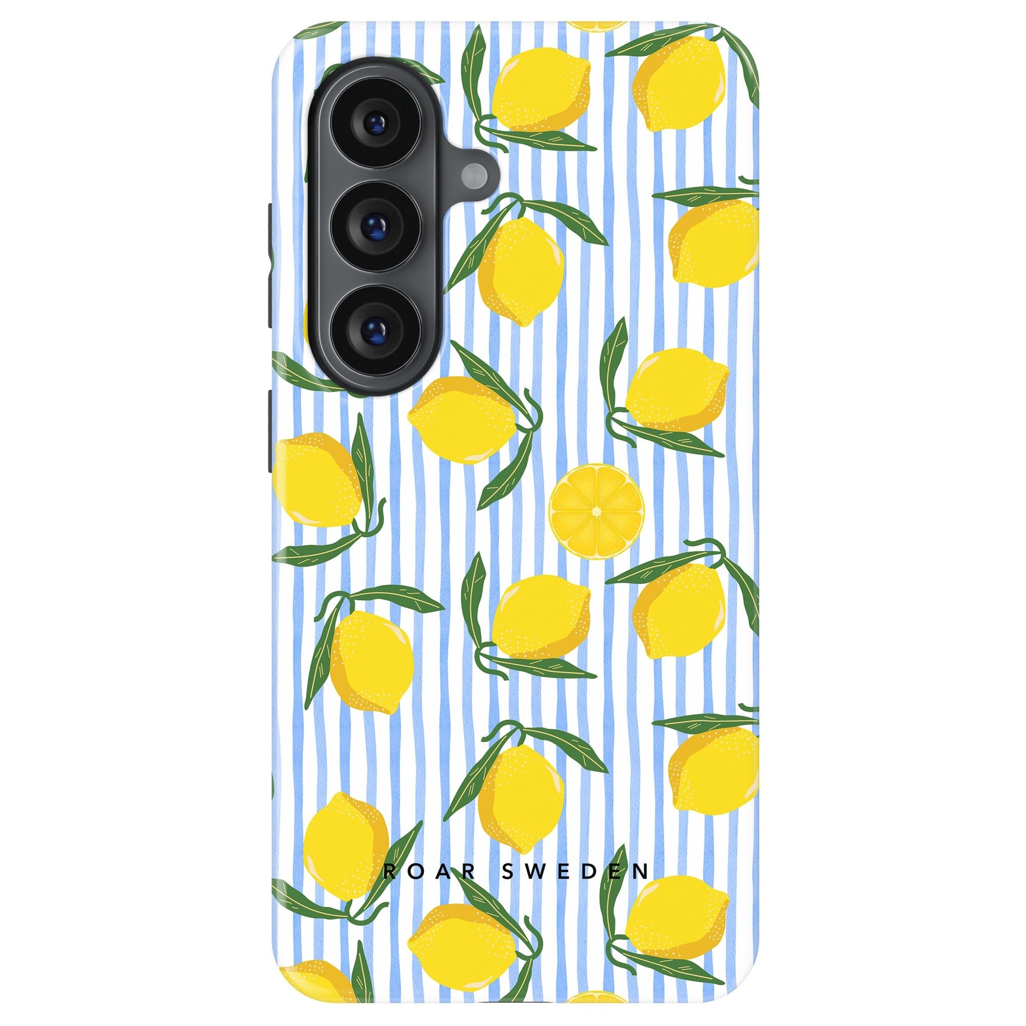 Lemon Stripes - Tough Case - Roar Sweden