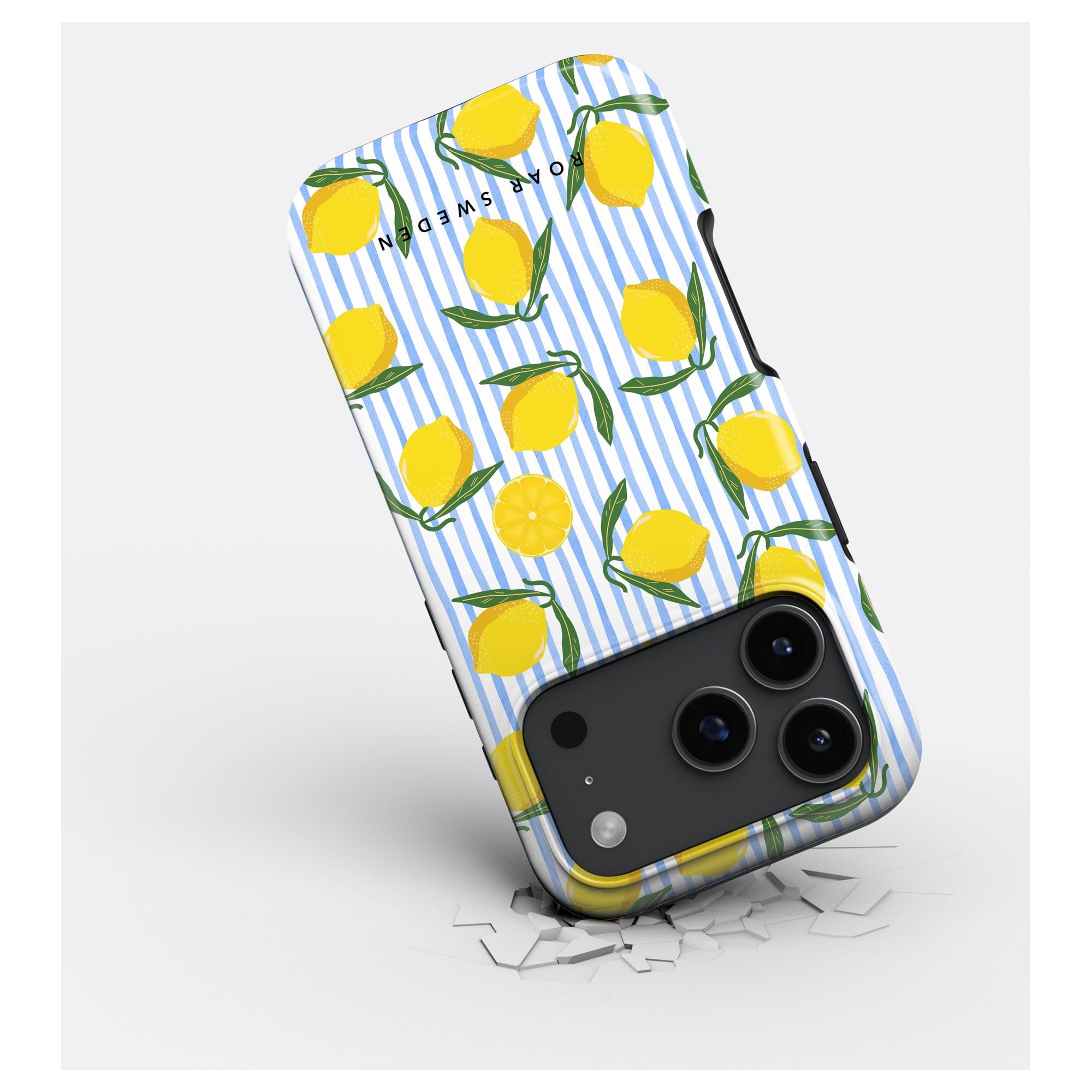 Lemon Stripes - Magsafe Tough Case - Roar Sweden
