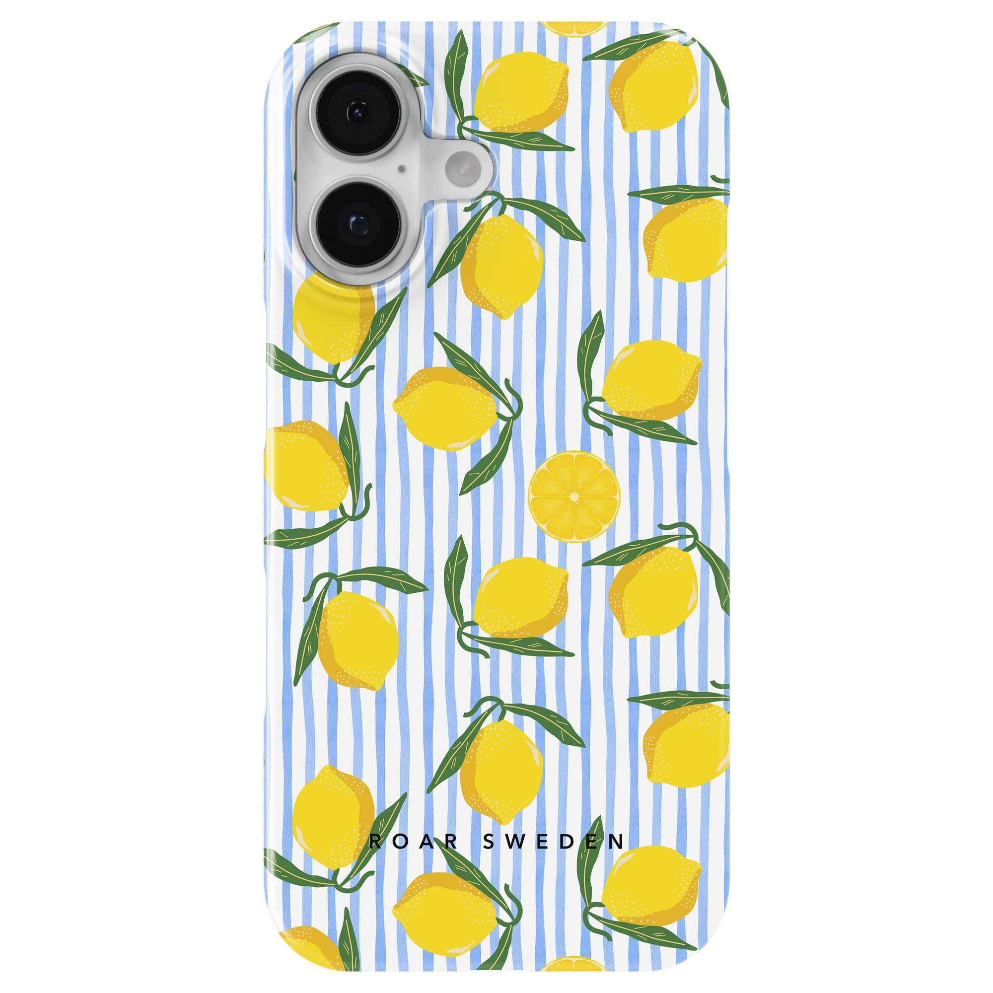 Lemon Stripes - Slim case - Roar Sweden