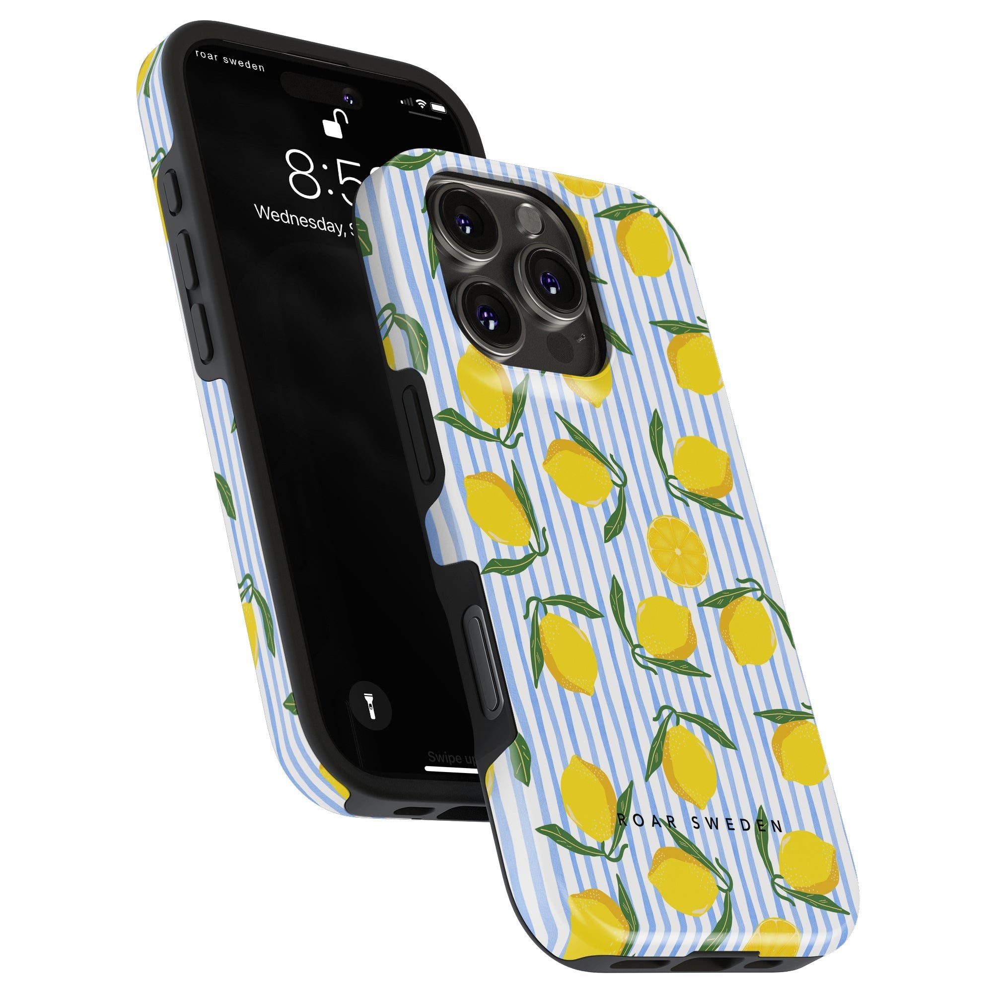 Lemon Stripes - Tough Case - Roar Sweden