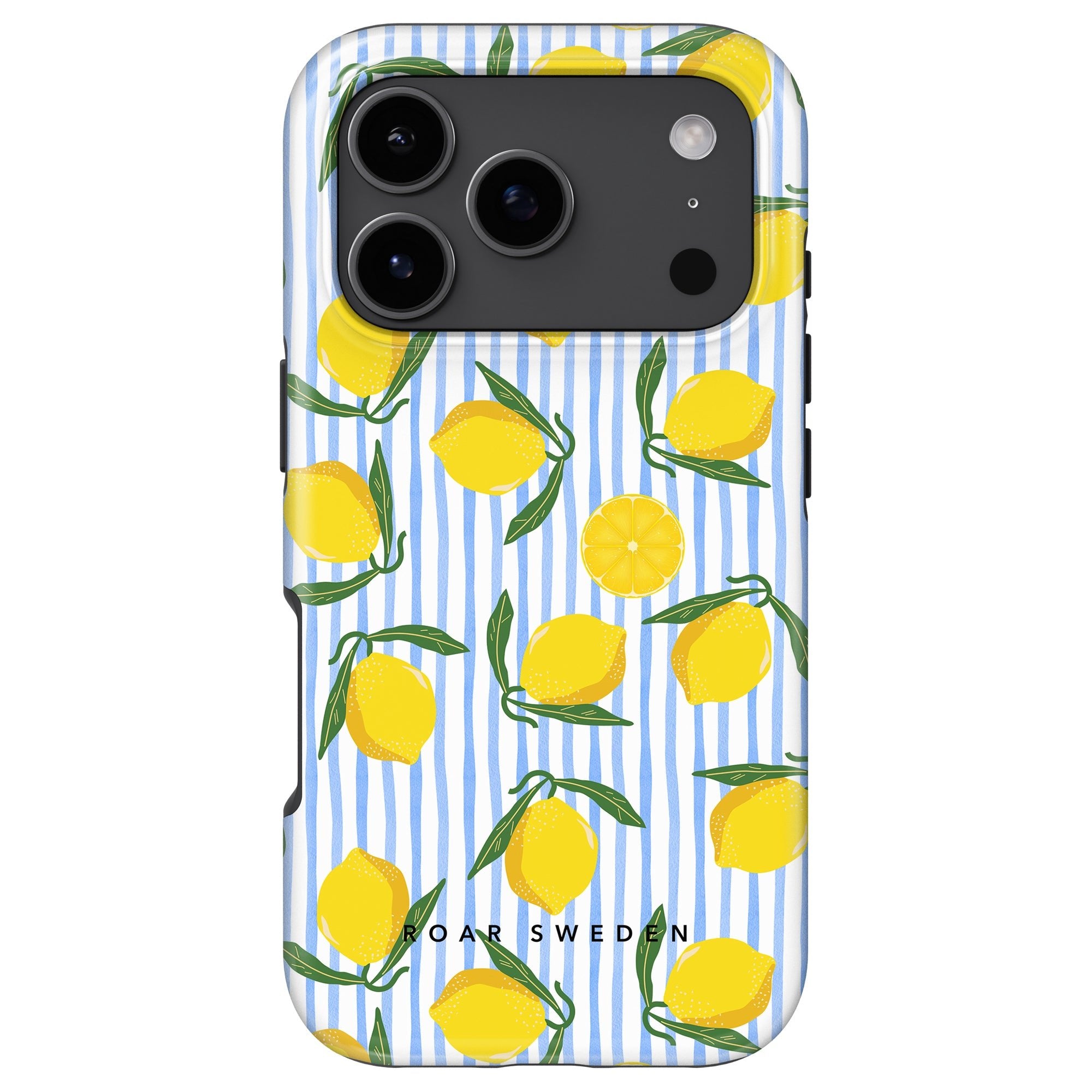 Lemon Stripes - Tough Case - Roar Sweden