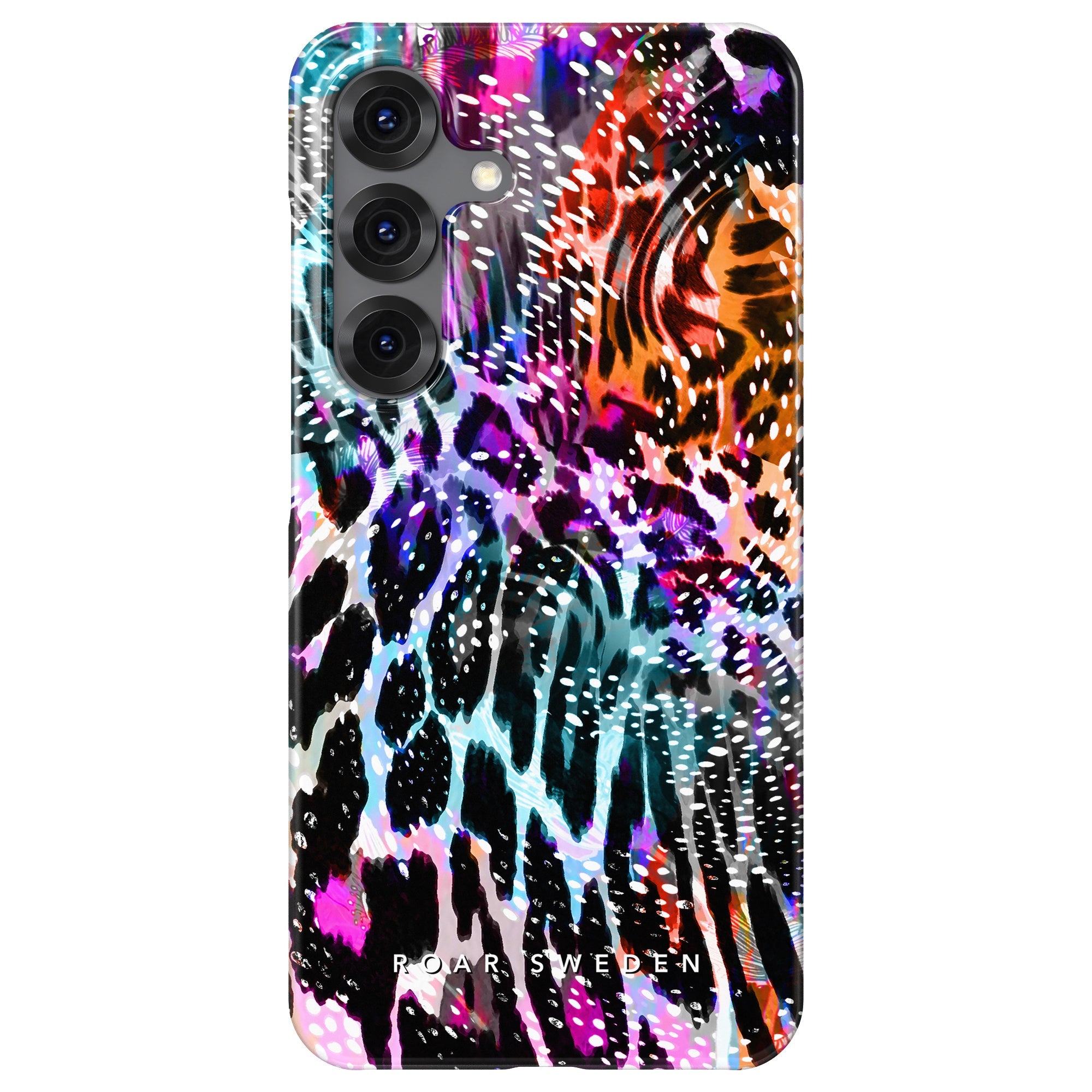 Slim mobilskal – Leopard Burst