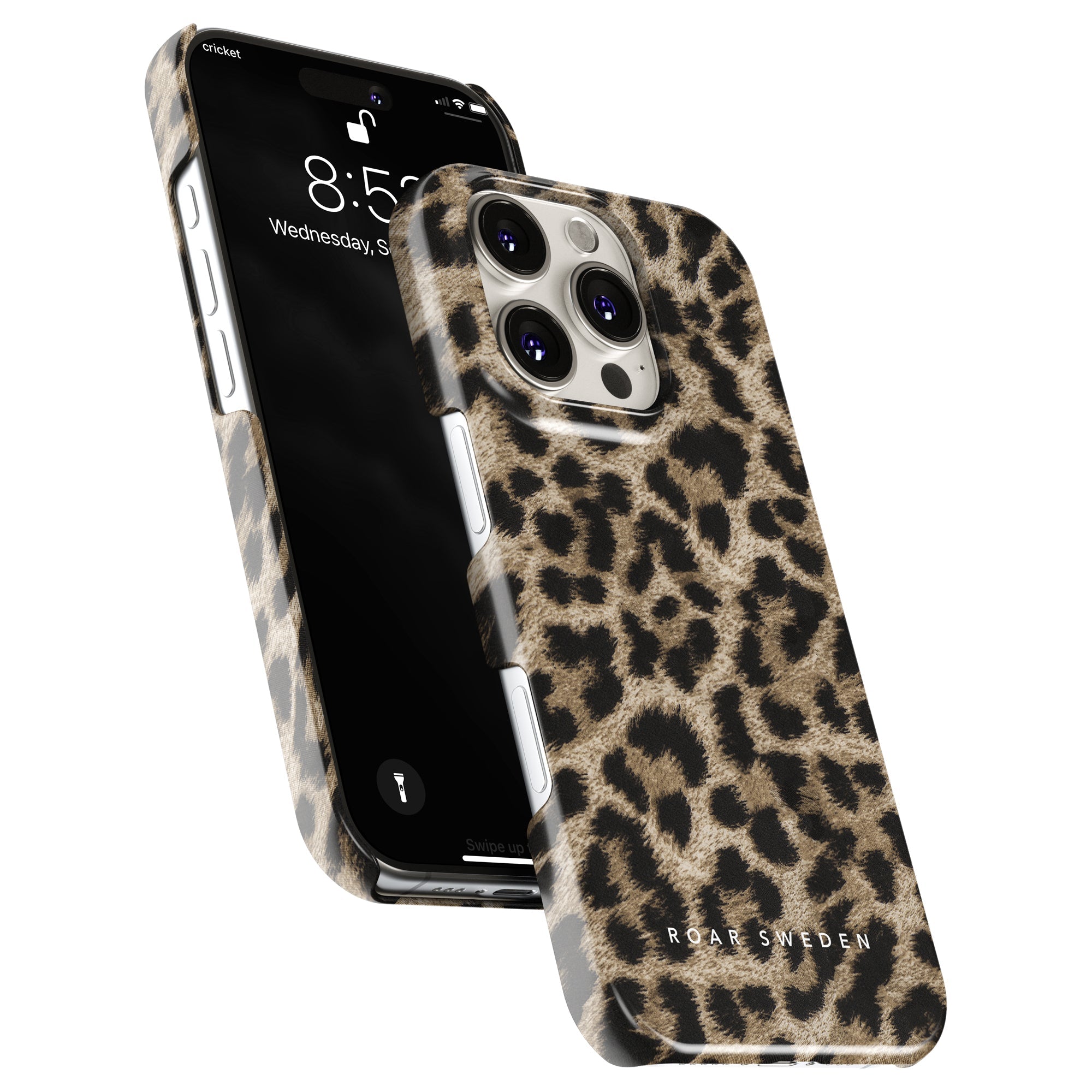 Slim mobilskal – Leopard