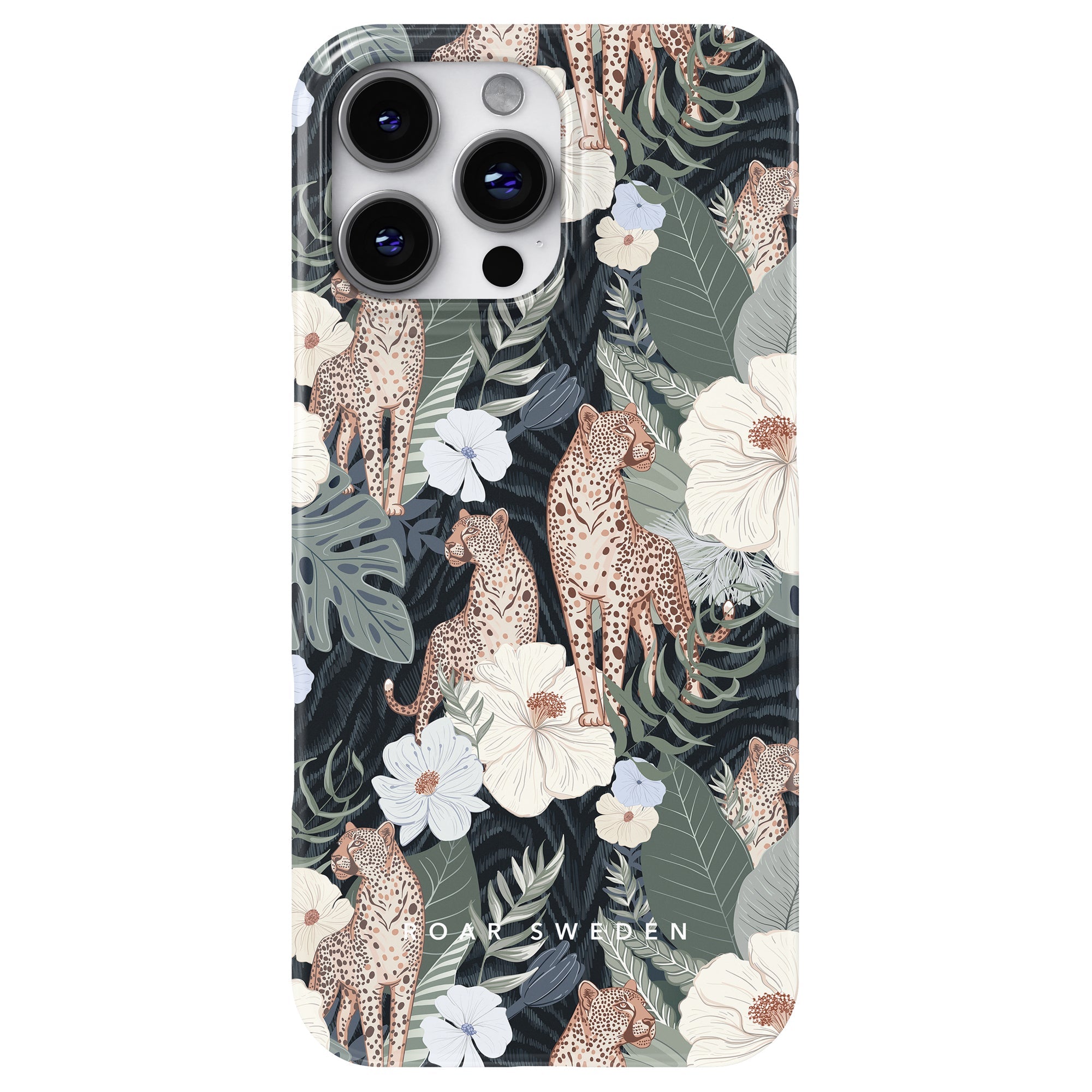 Slim mobilskal – Leopardess