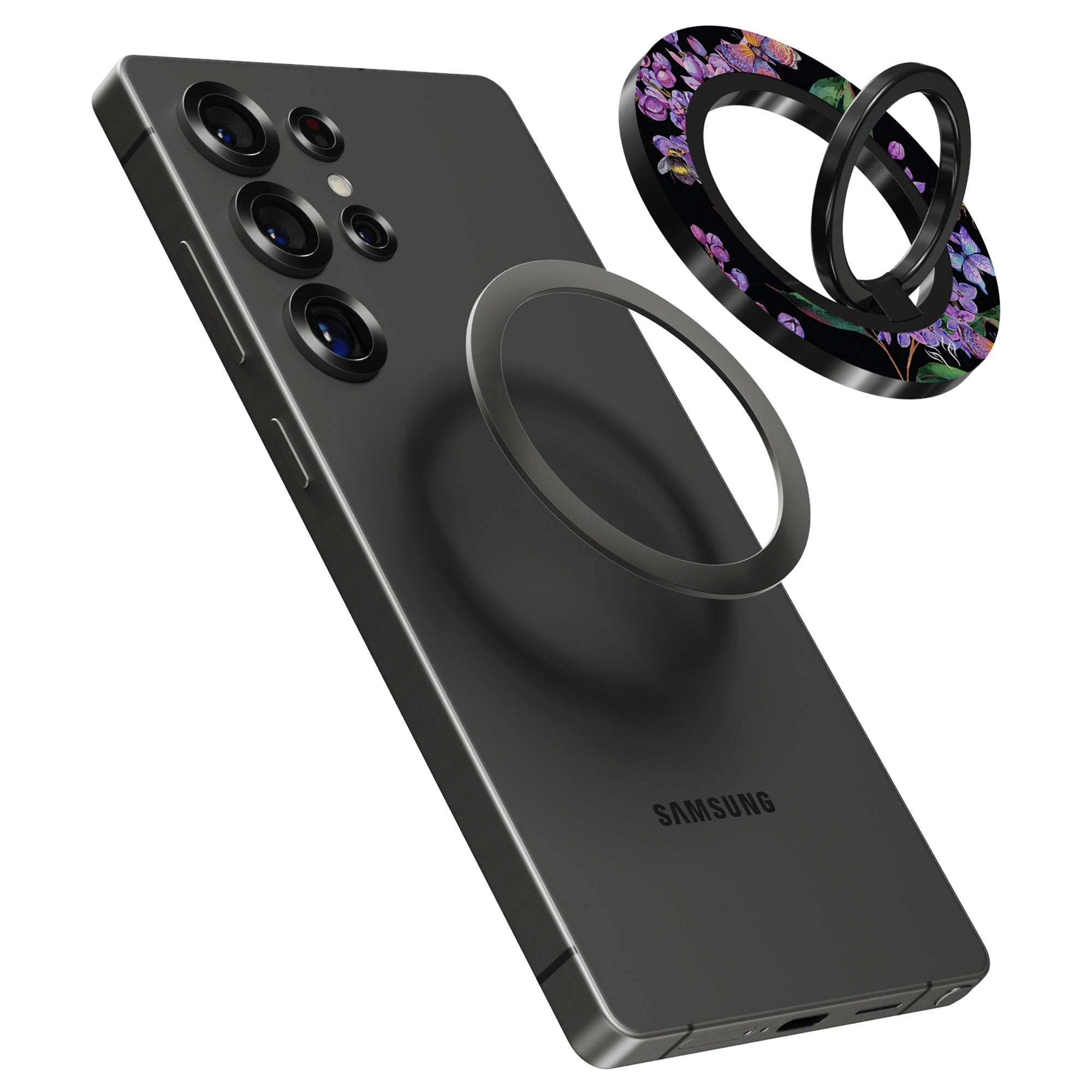 Lilac - Magnetring – magnetring för mobil