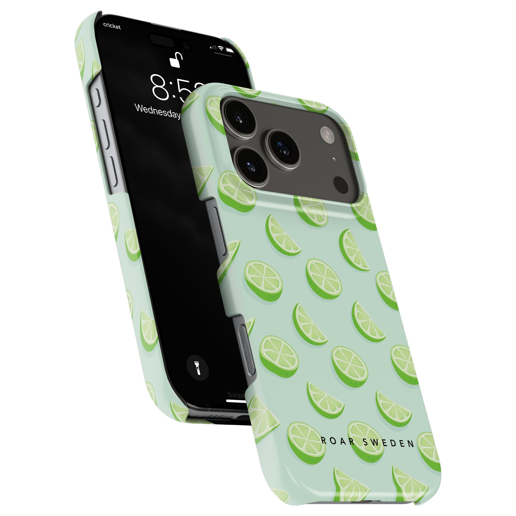 Slim mobilskal – Lime