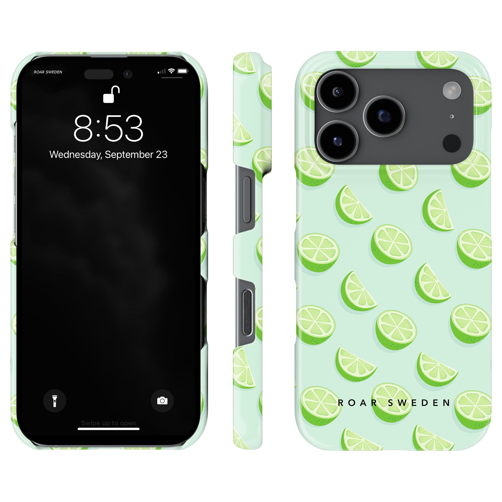 Slim mobilskal – Lime