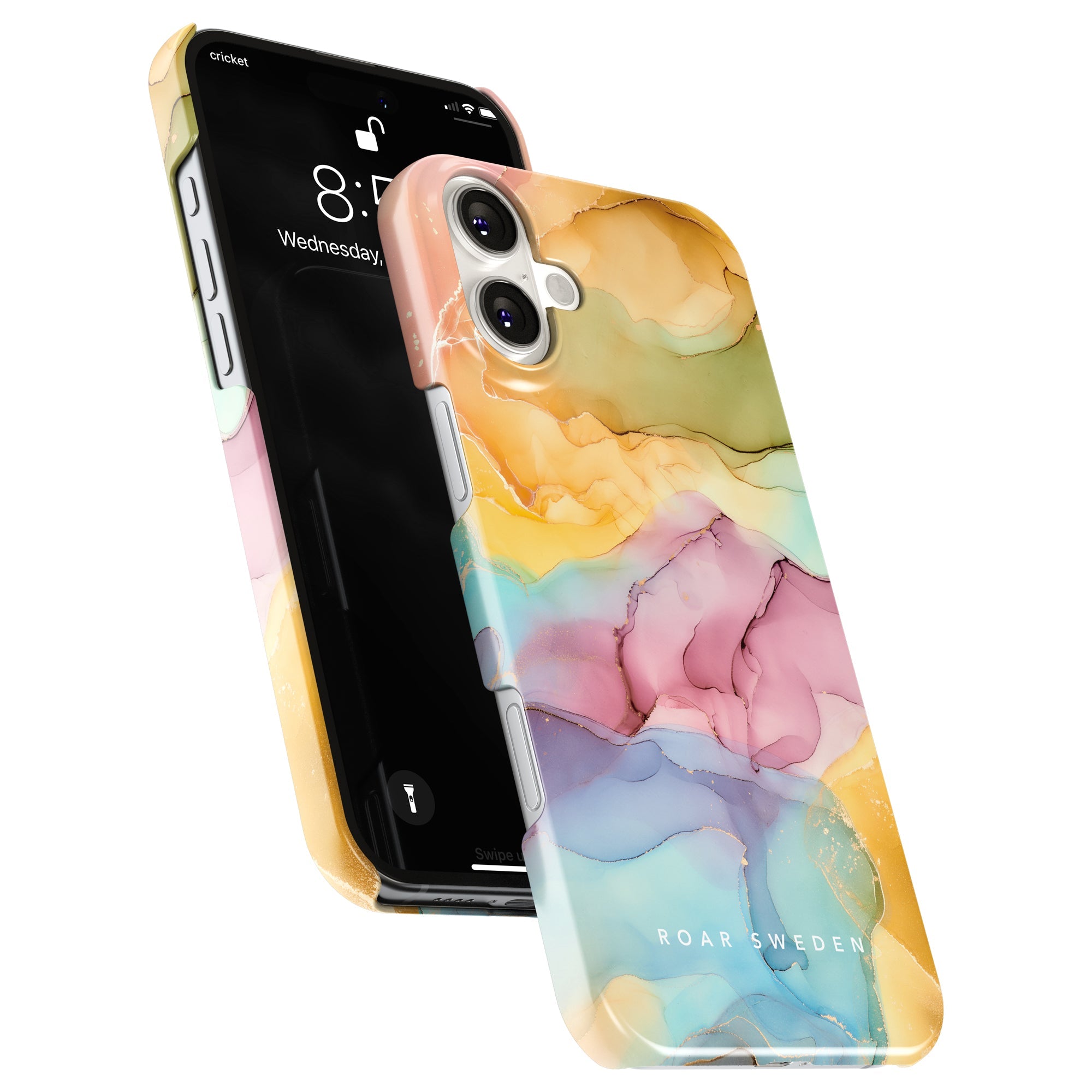 Slim mobilskal – Marble Sunset