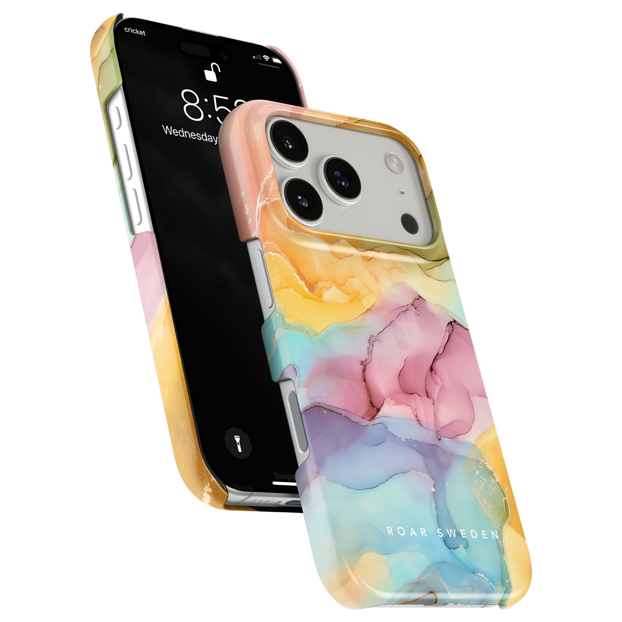 Slim mobilskal – Marble Sunset
