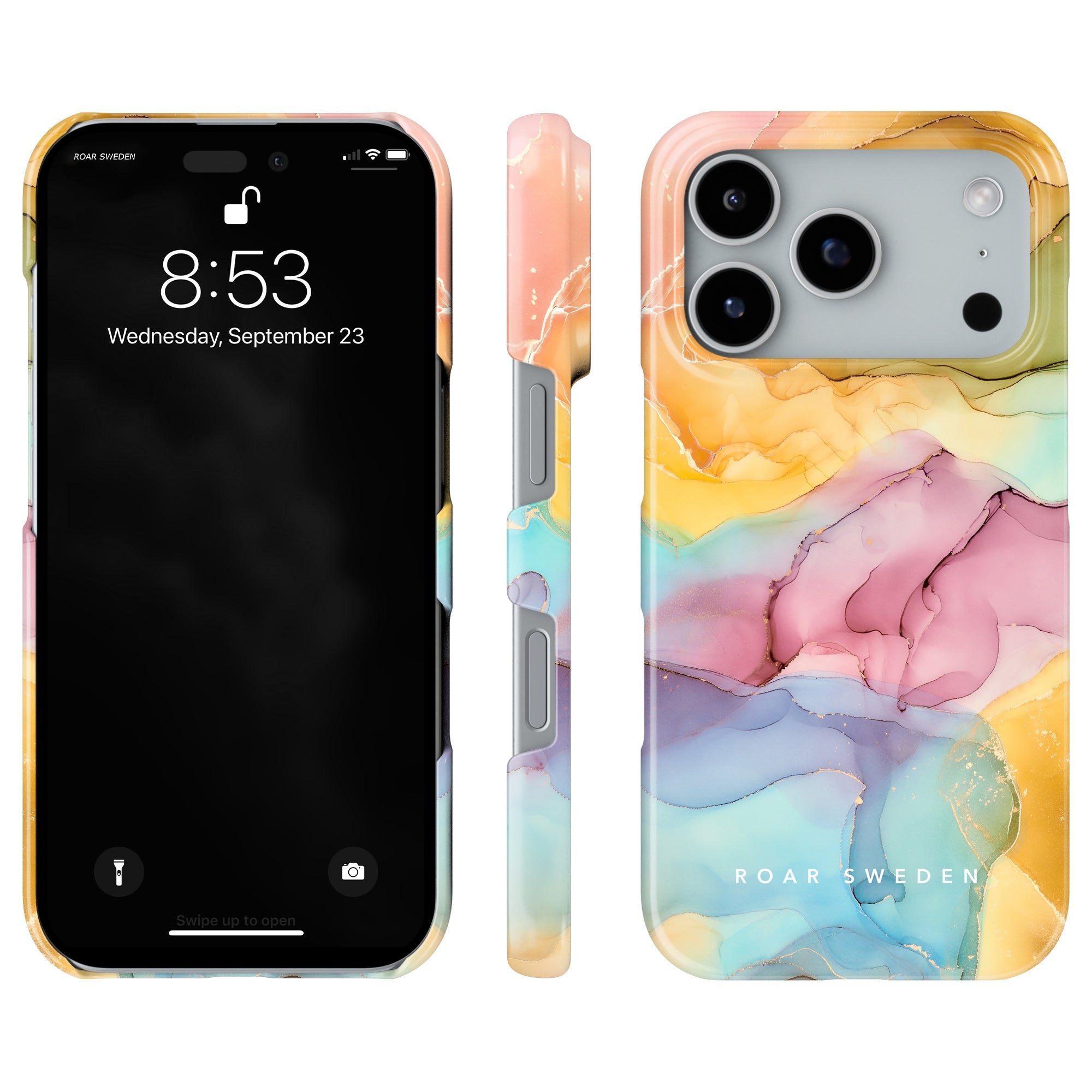 Slim mobilskal – Marble Sunset