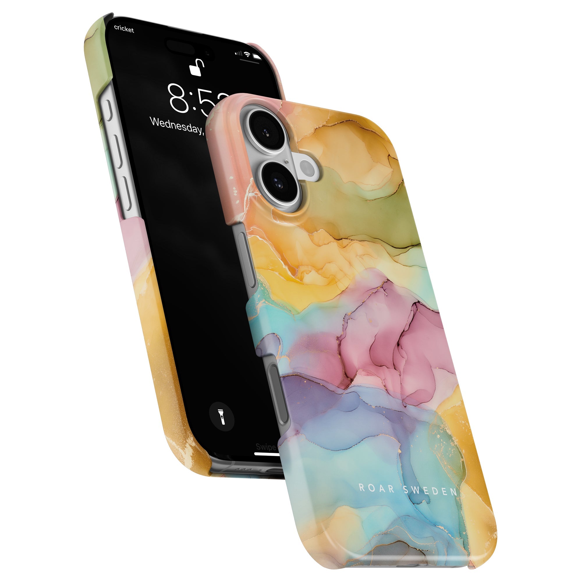 Slim mobilskal – Marble Sunset