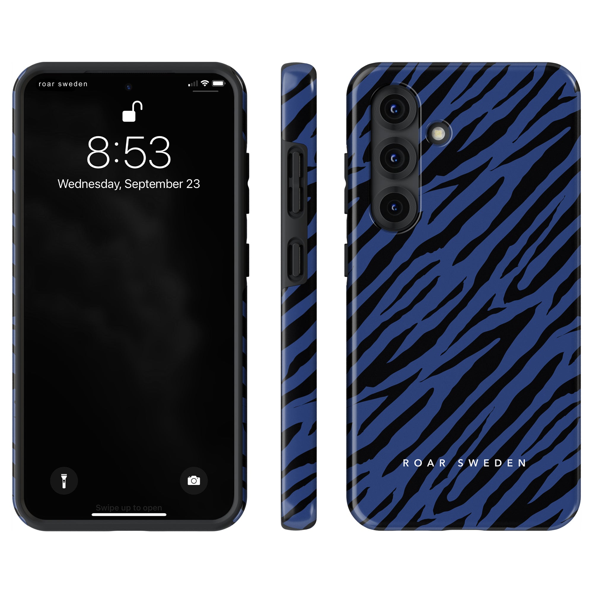 Mazarine Stripes - Tough Case - Roar Sweden