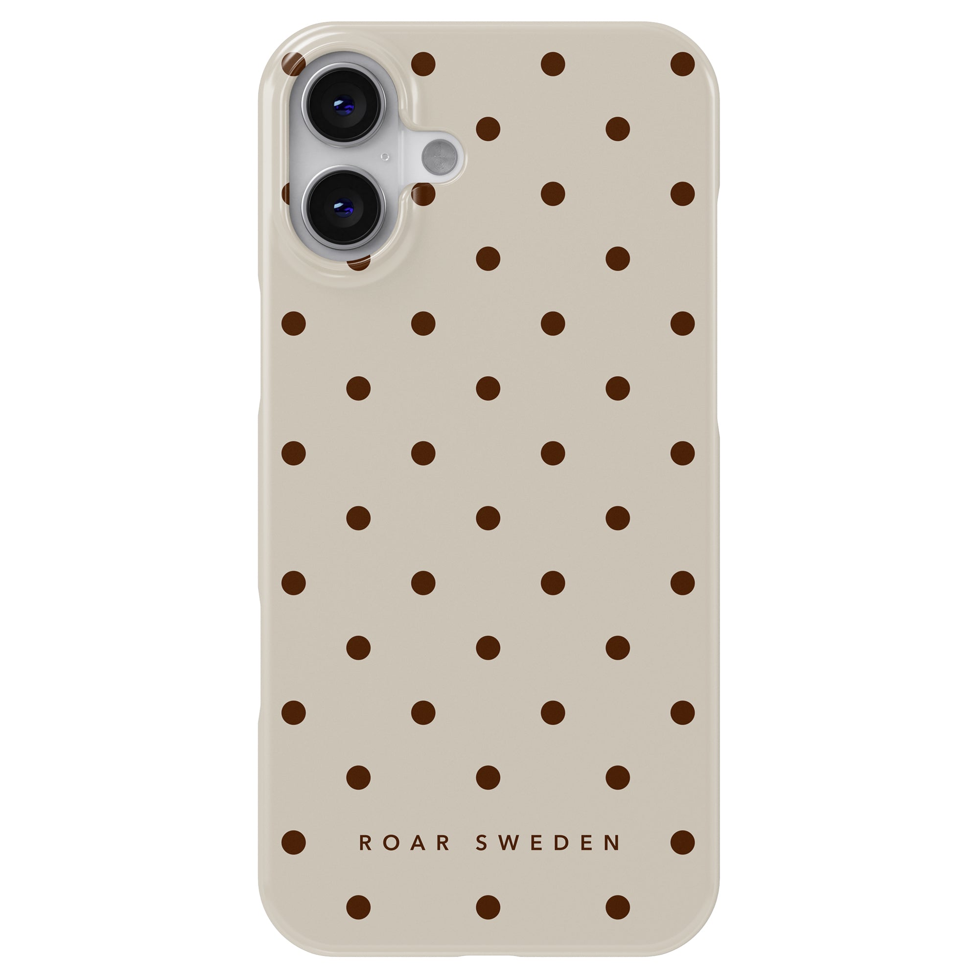 Slim mobilskal – Mocha Dots
