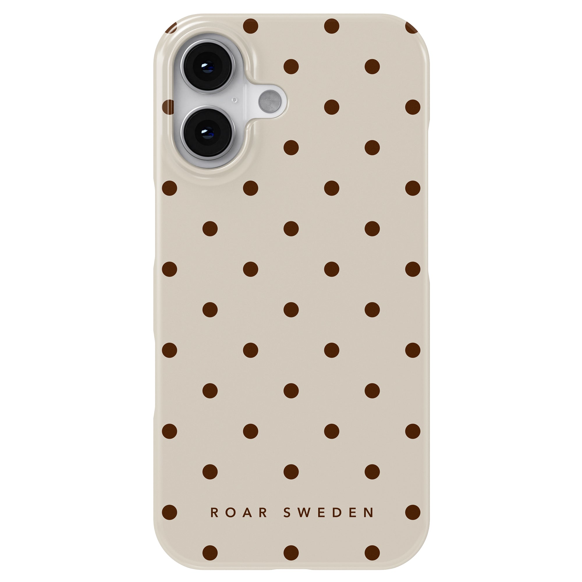 Slim mobilskal – Mocha Dots