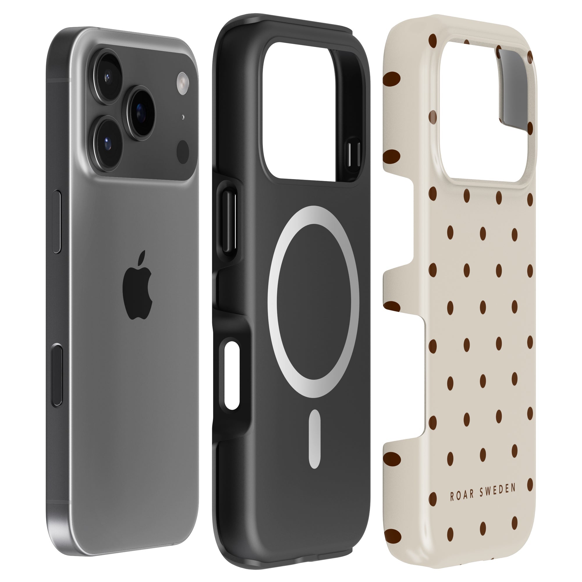 Mocha Dots - Magsafe Tough Case - Roar Sweden