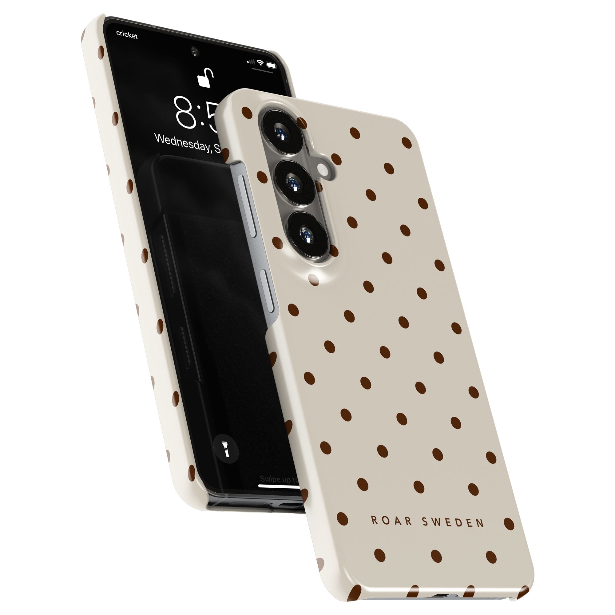 Mocha Dots - Slim case - Roar Sweden