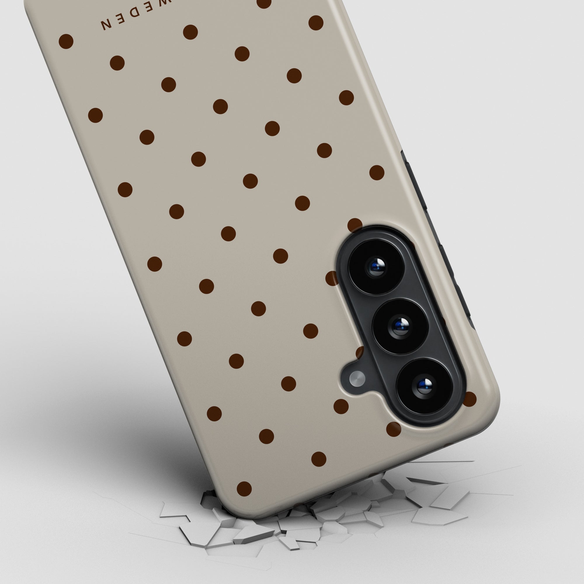 Mocha Dots - Magnetic Tough Phone Case
