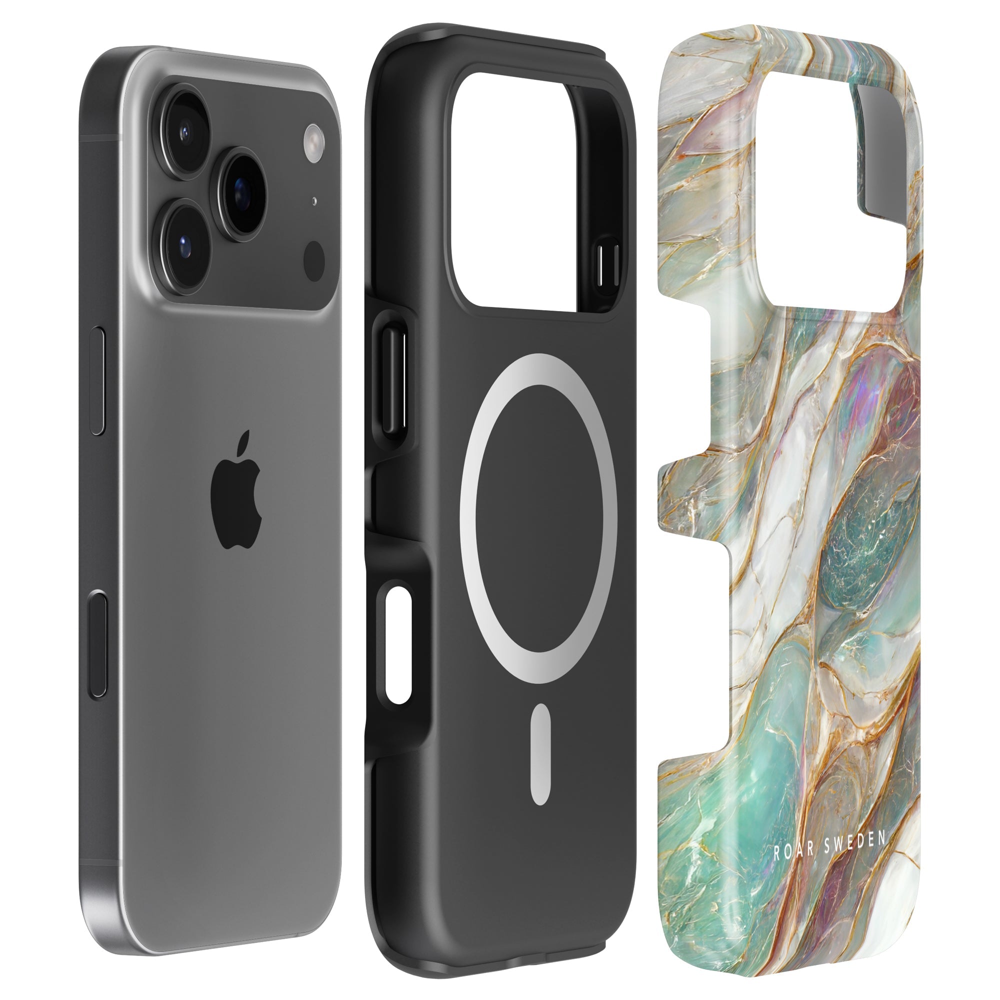 MagSafe mobilskal – Mother of Pearl