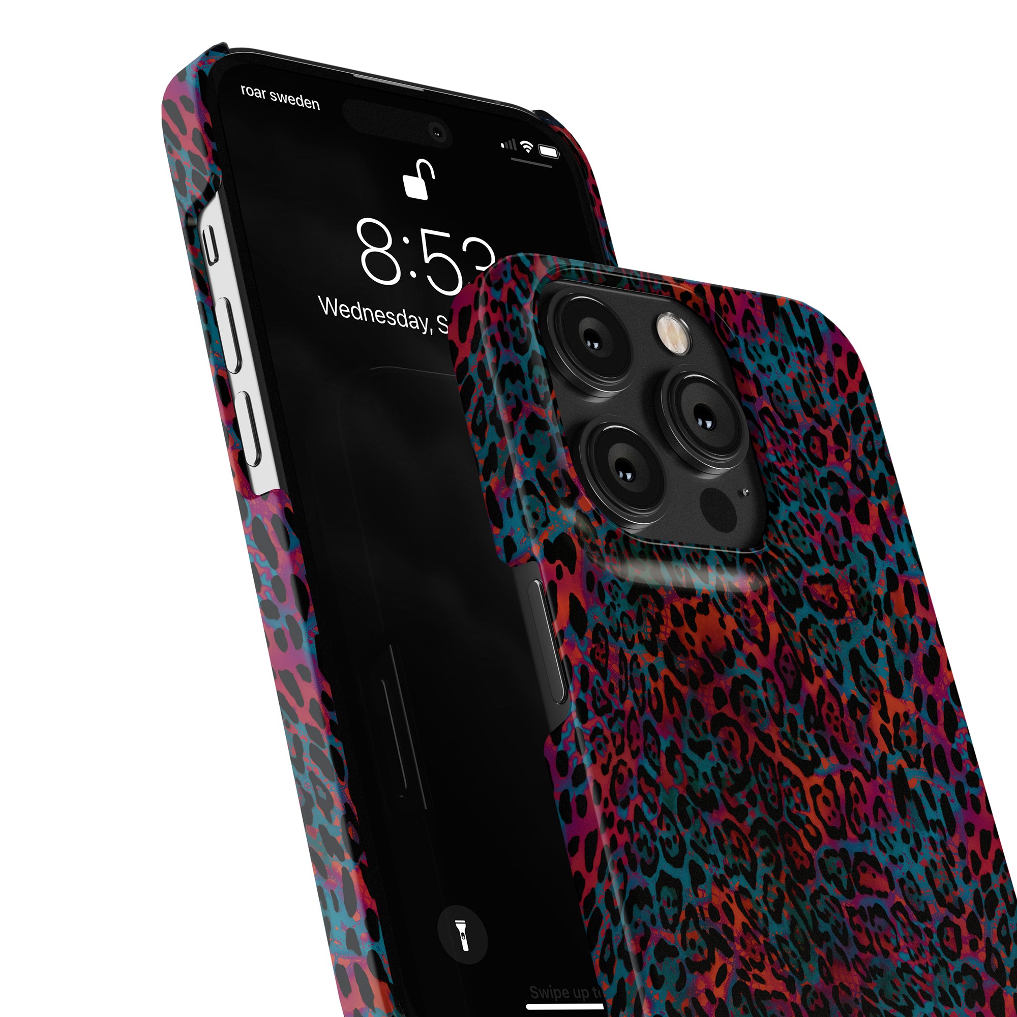 Ett livfullt och elegant Mysterious Jaguar - Tunt fodral med en slående jaguarmönsterdesign som ger det ultimata skyddet för din iPhone 11 Pro.