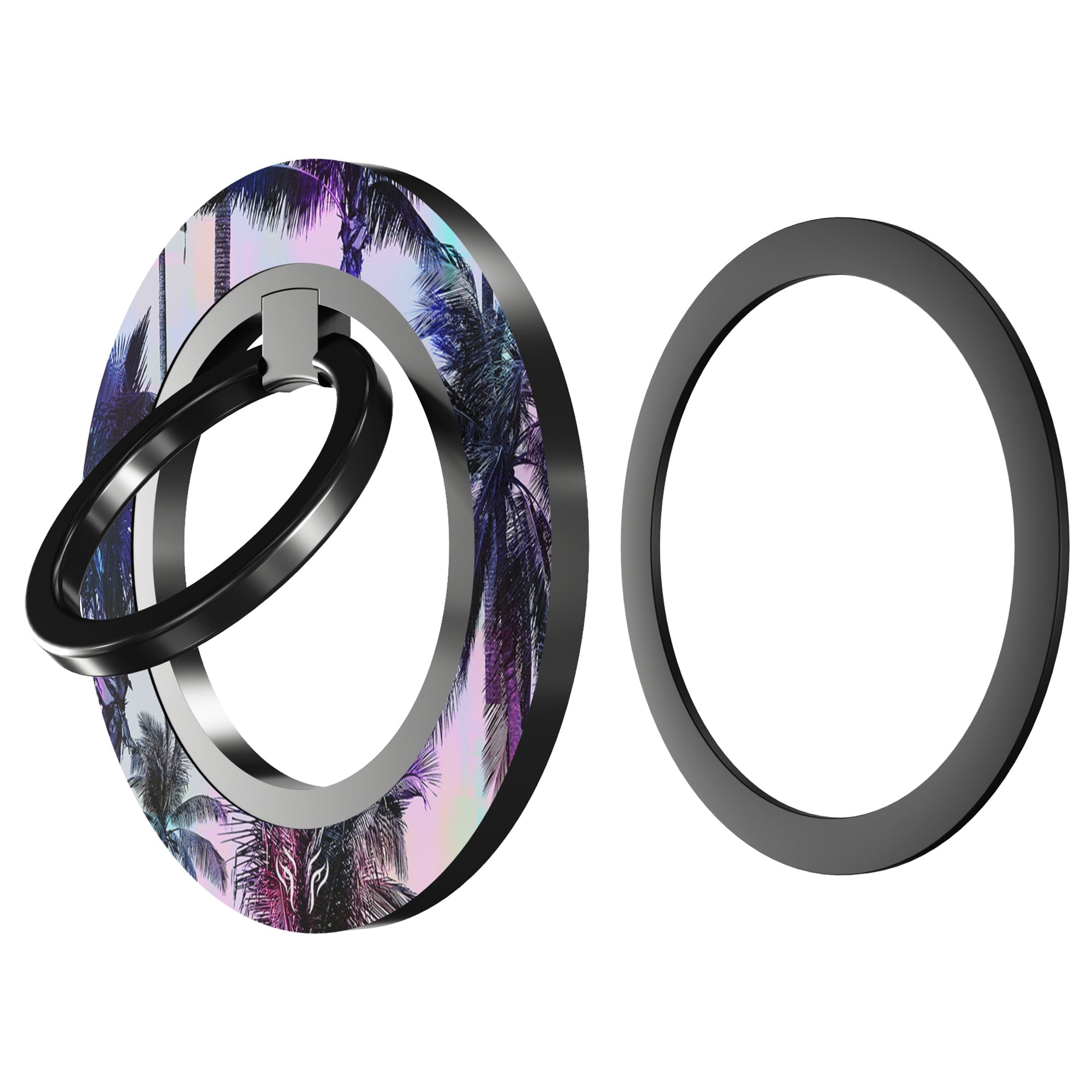 Neon Palms - Magnetring – magnetring för mobil
