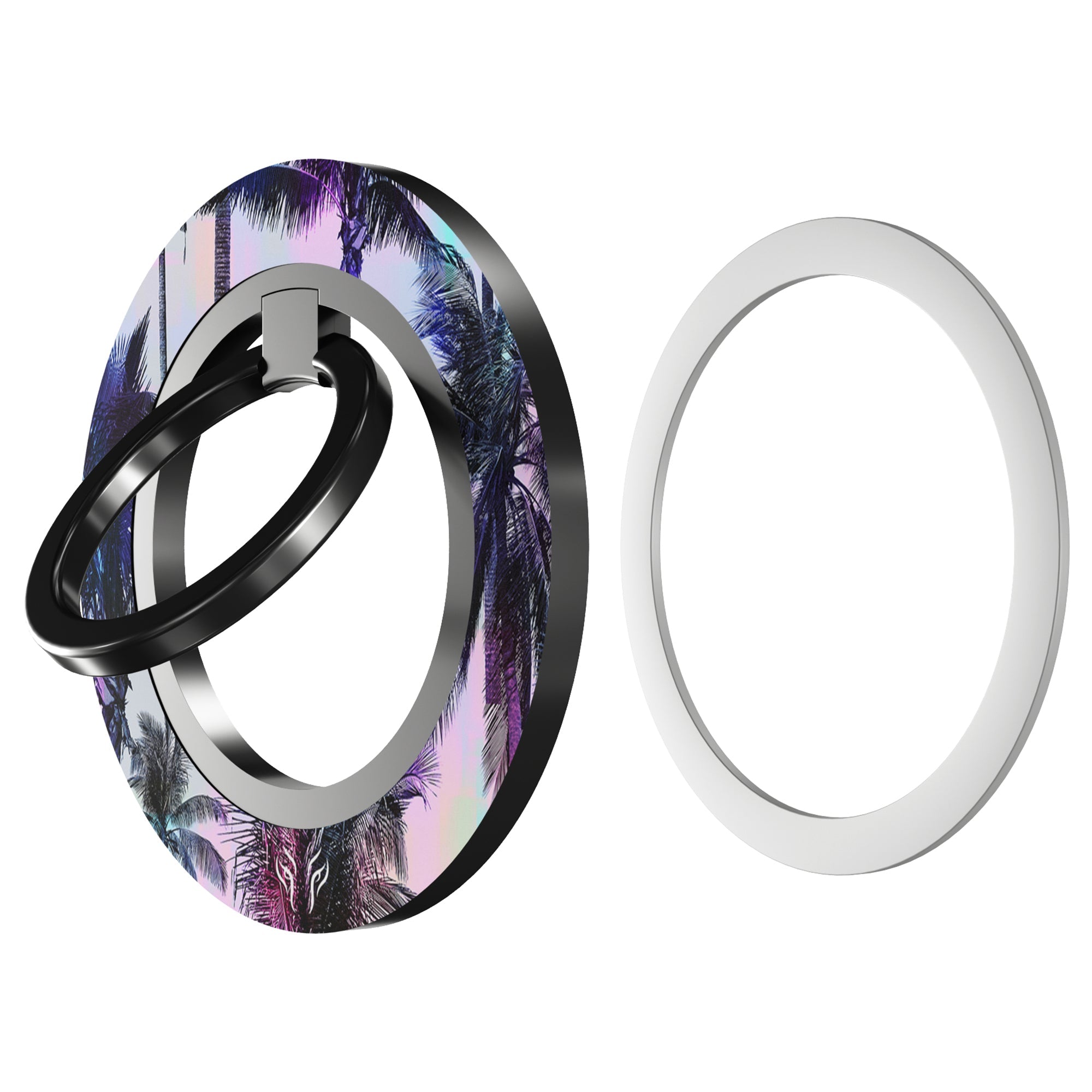 Neon Palms - Magnetring – magnetring för mobil