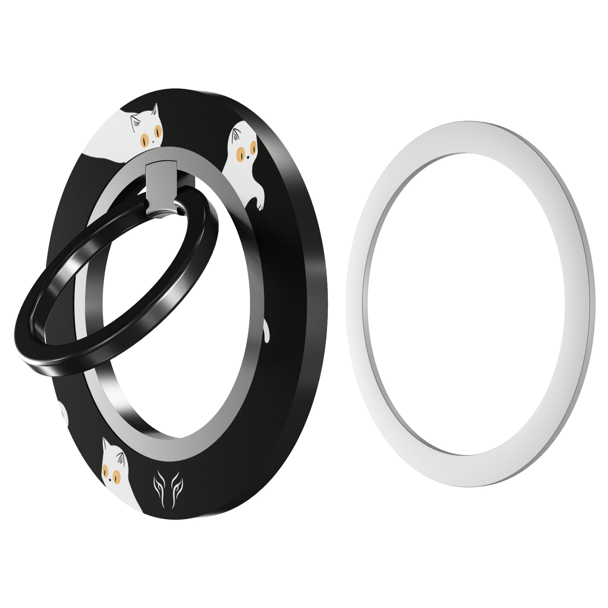 Night Cat - Magnetring – magnetring för mobil