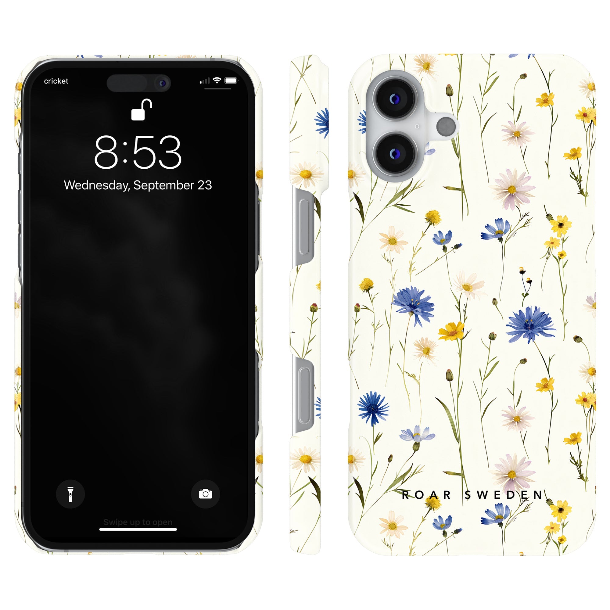 Slim mobilskal – Nordic Bloom