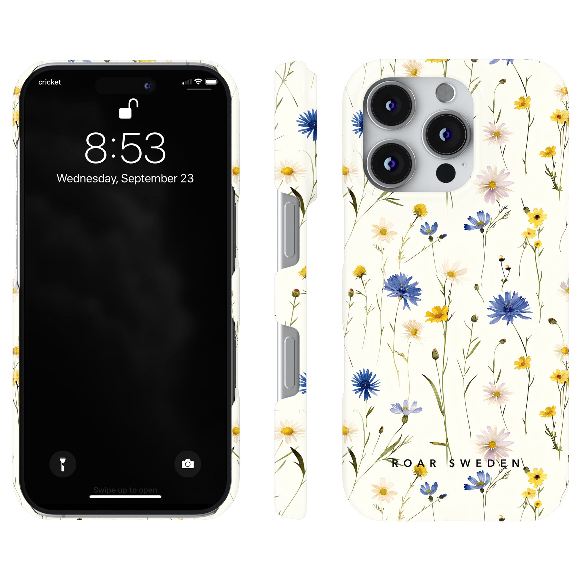 Slim mobilskal – Nordic Bloom