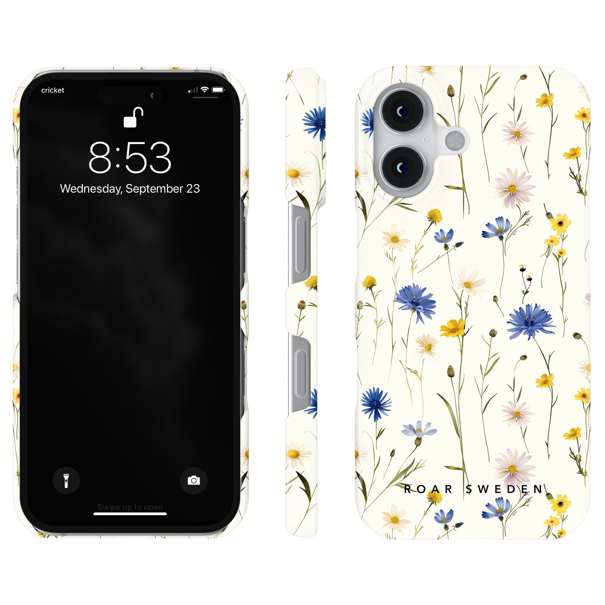 Slim mobilskal – Nordic Bloom