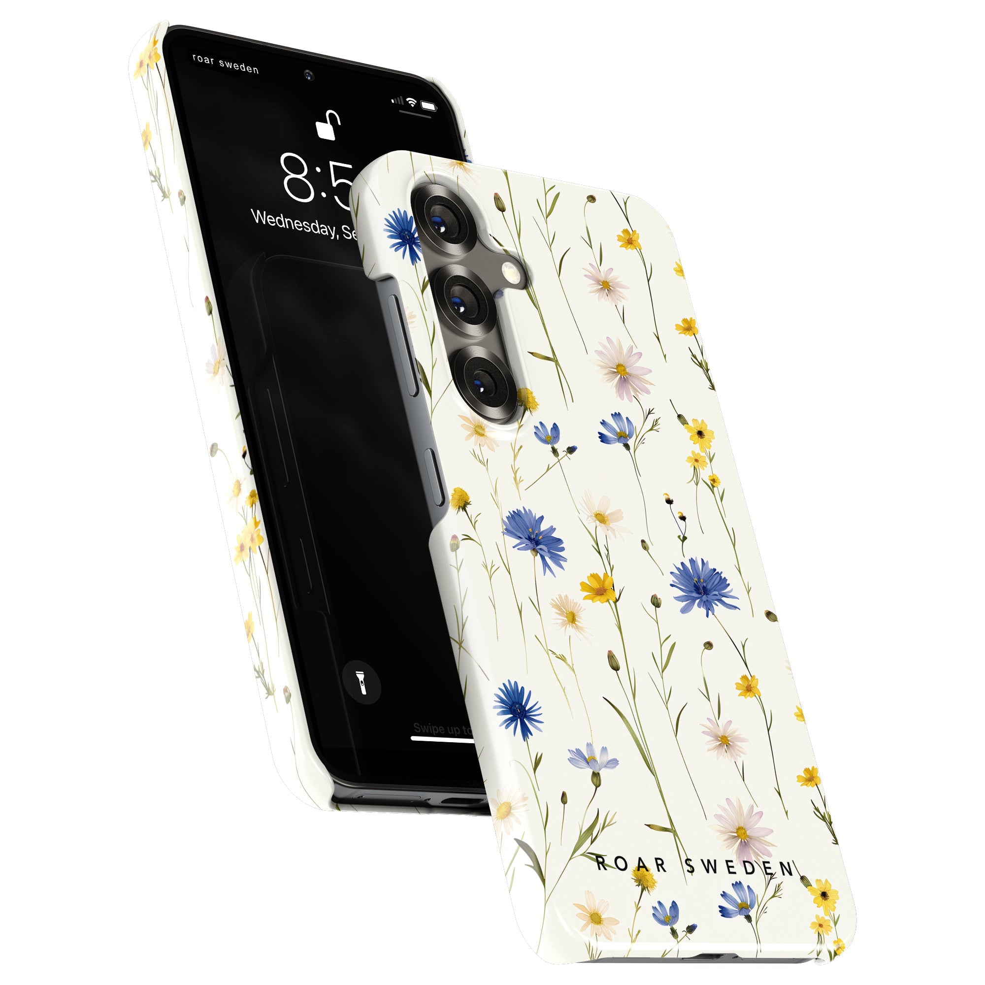 Slim mobilskal – Nordic Bloom