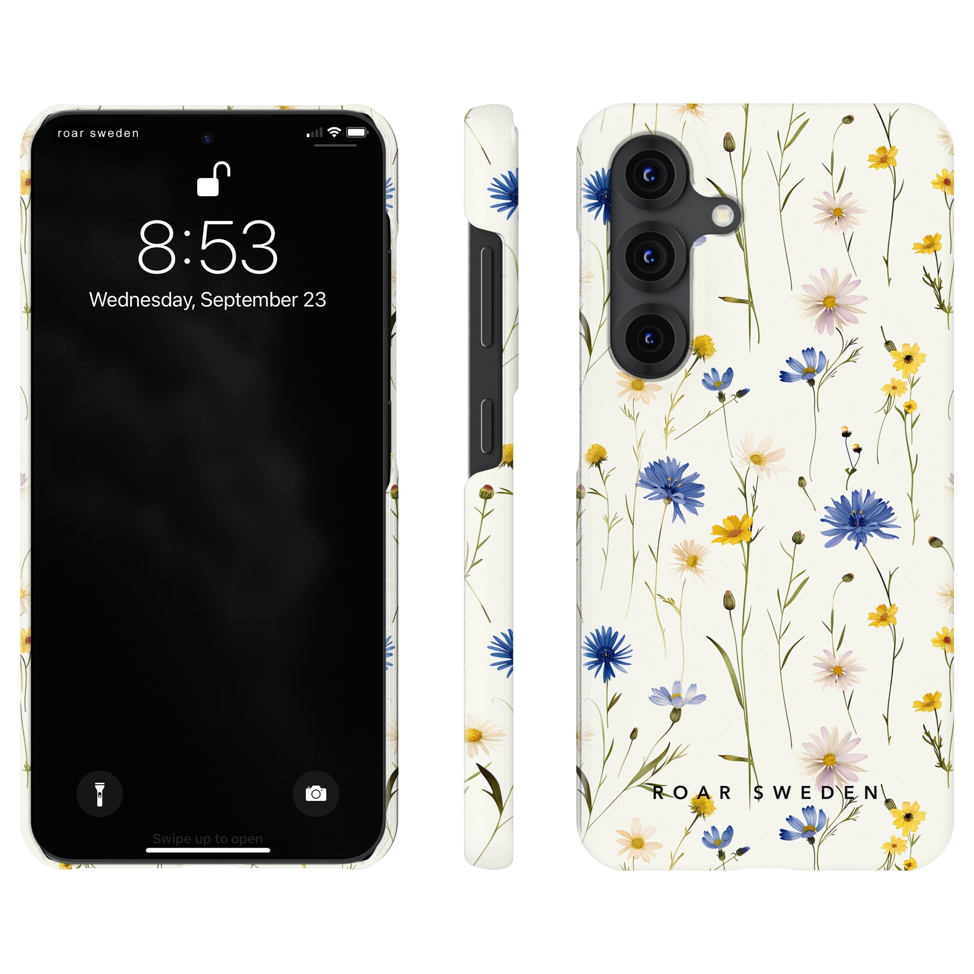 Slim mobilskal – Nordic Bloom