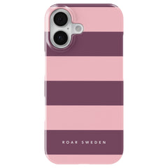 Orchid Stripes - Slim case - Roar Sweden