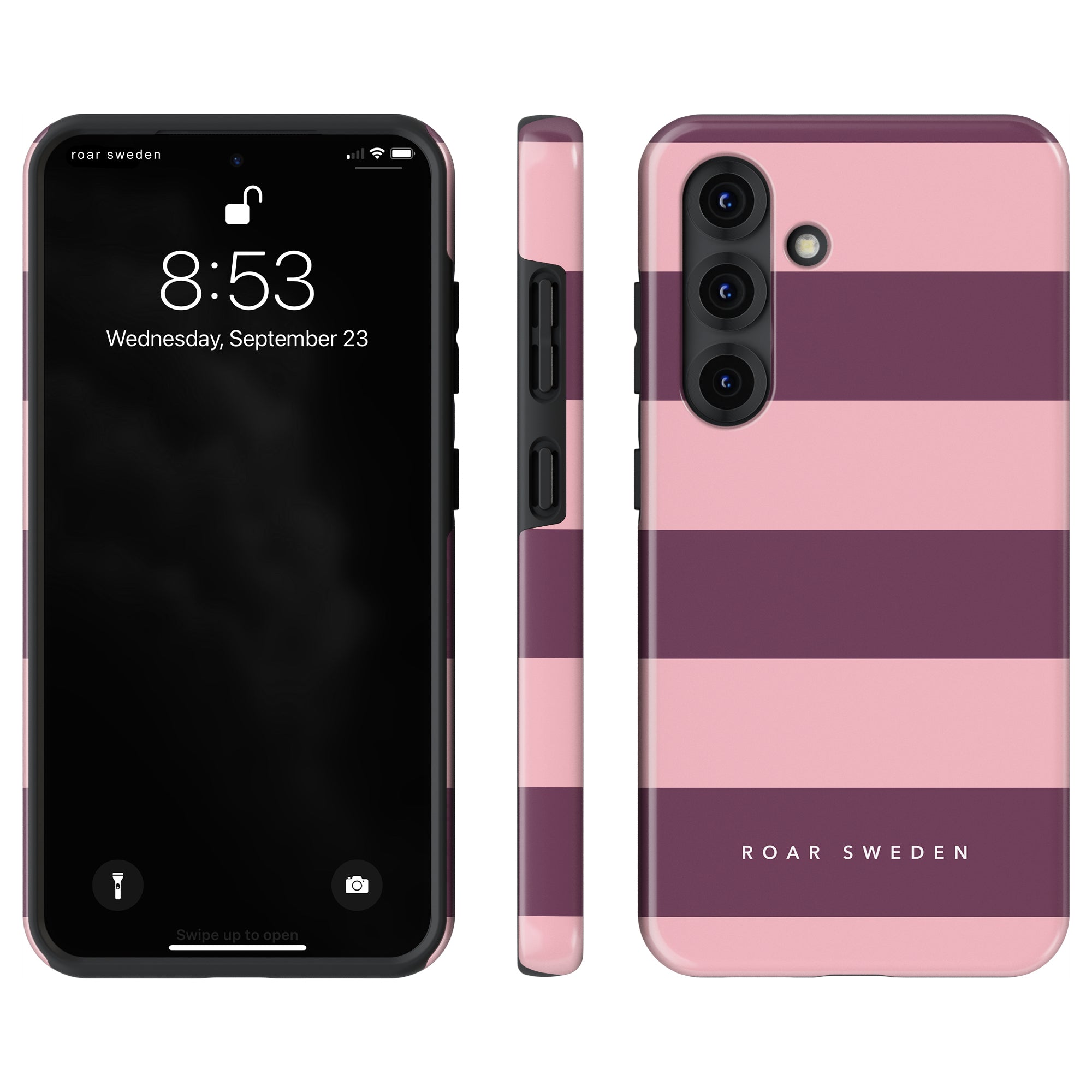 Orchid Stripes - Tough Case - Roar Sweden