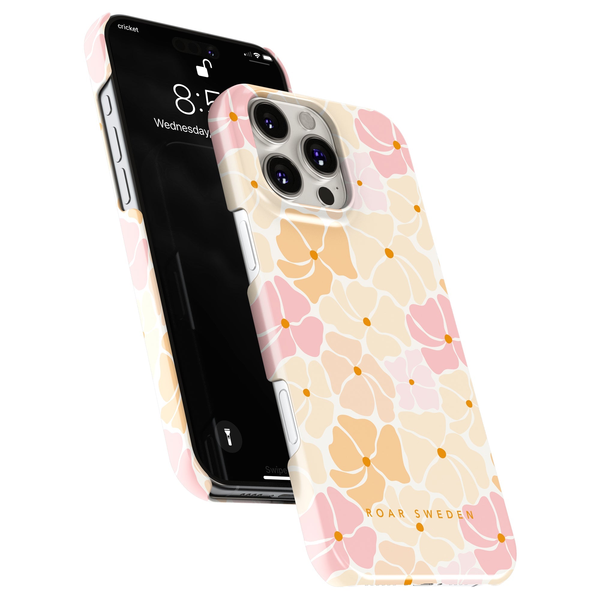 Slim mobilskal – Pastel Flora