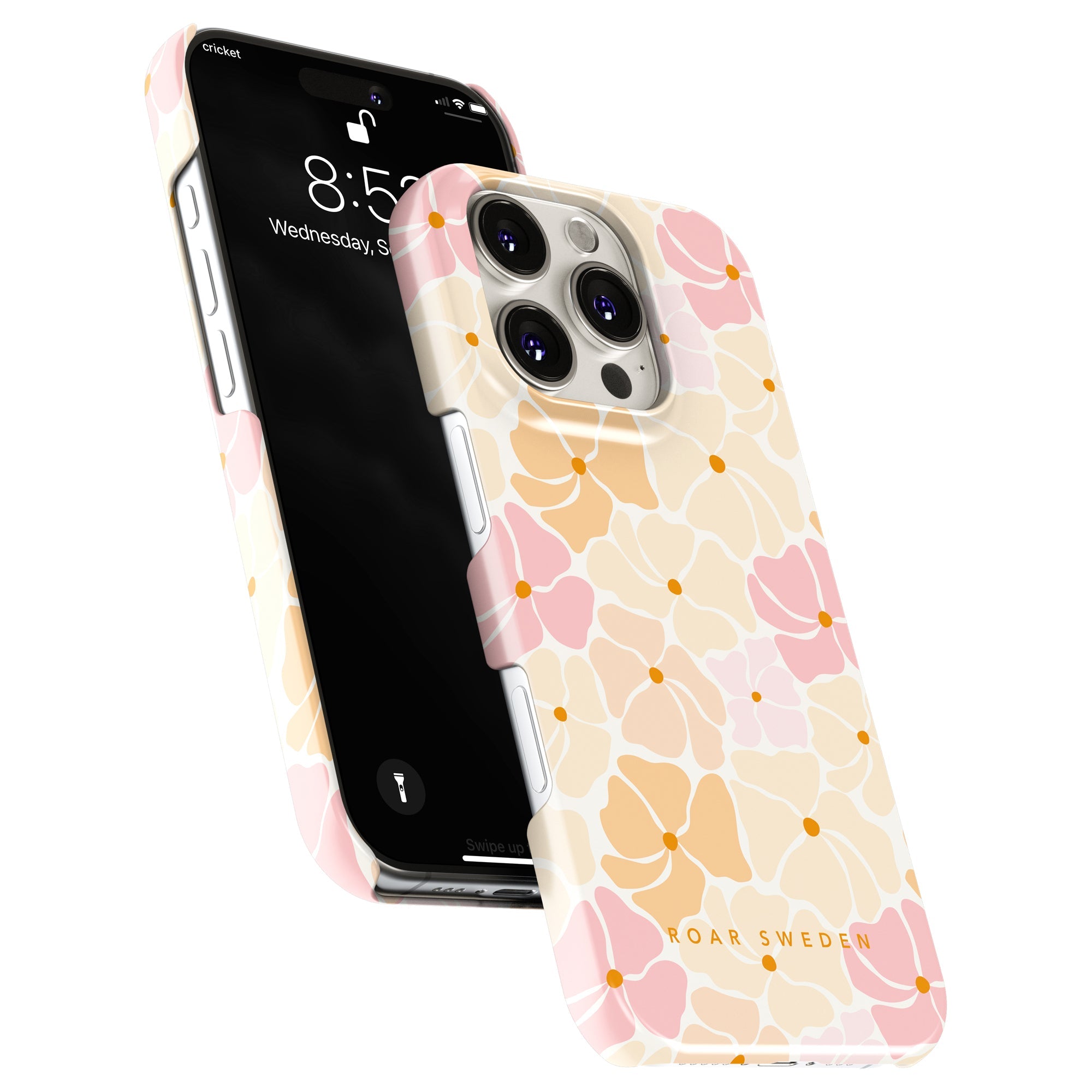 Slim mobilskal – Pastel Flora