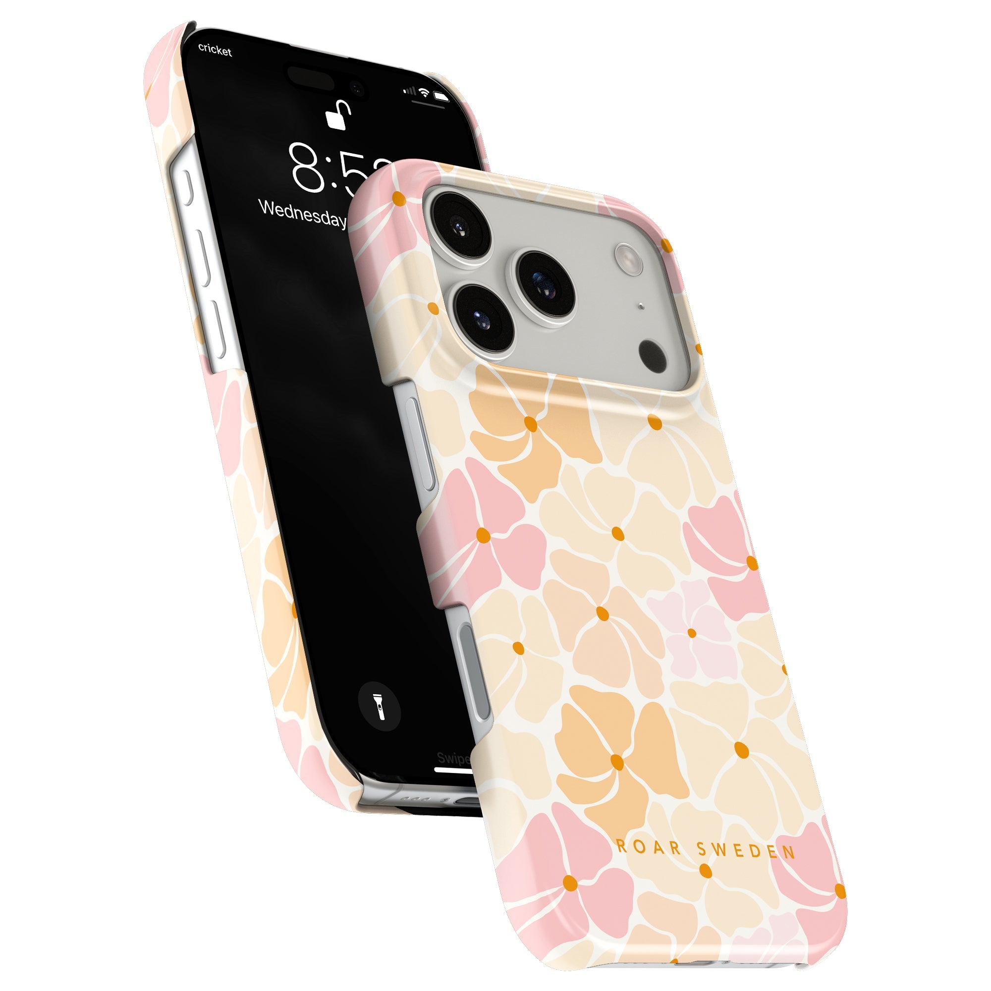 Slim mobilskal – Pastel Flora