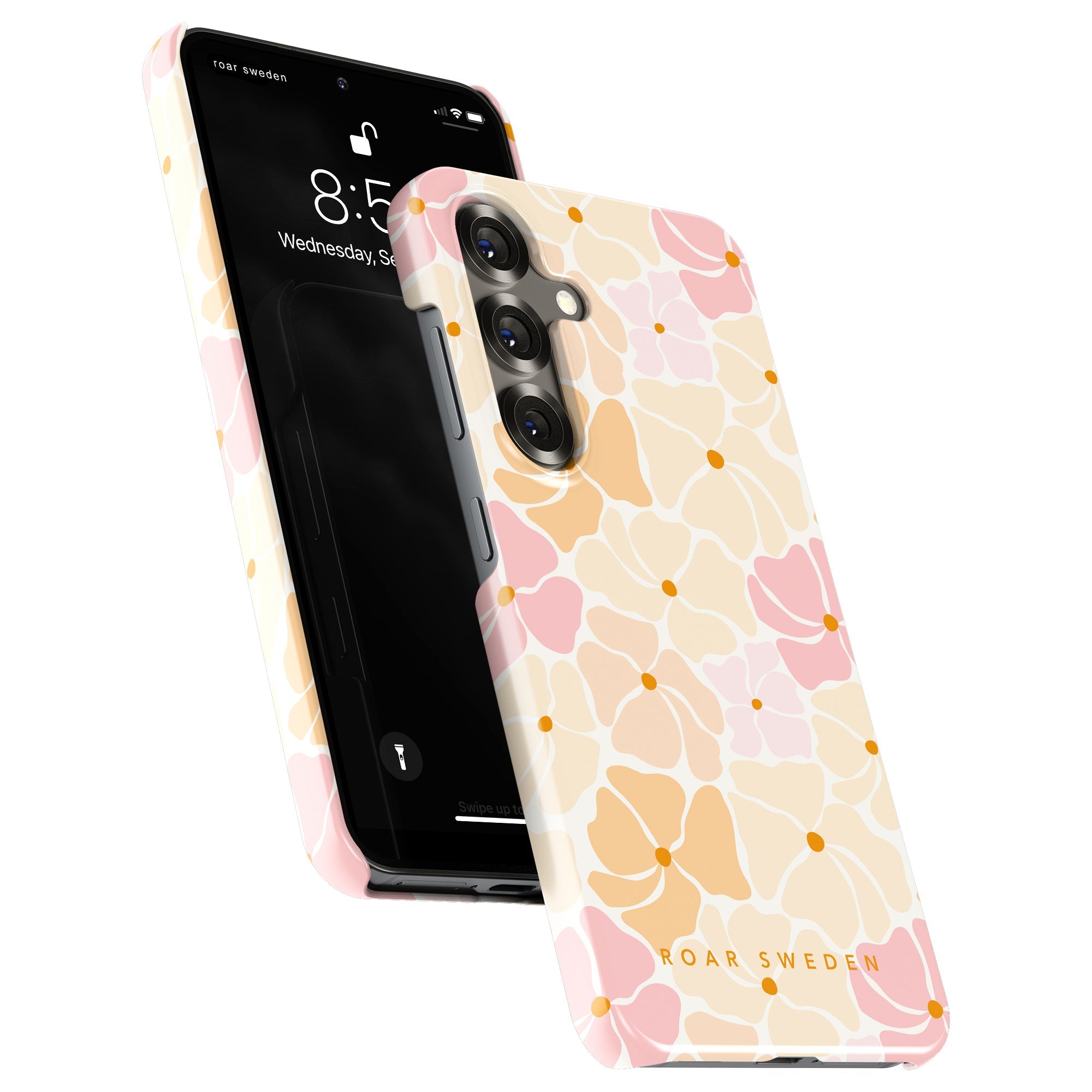 Slim mobilskal – Pastel Flora