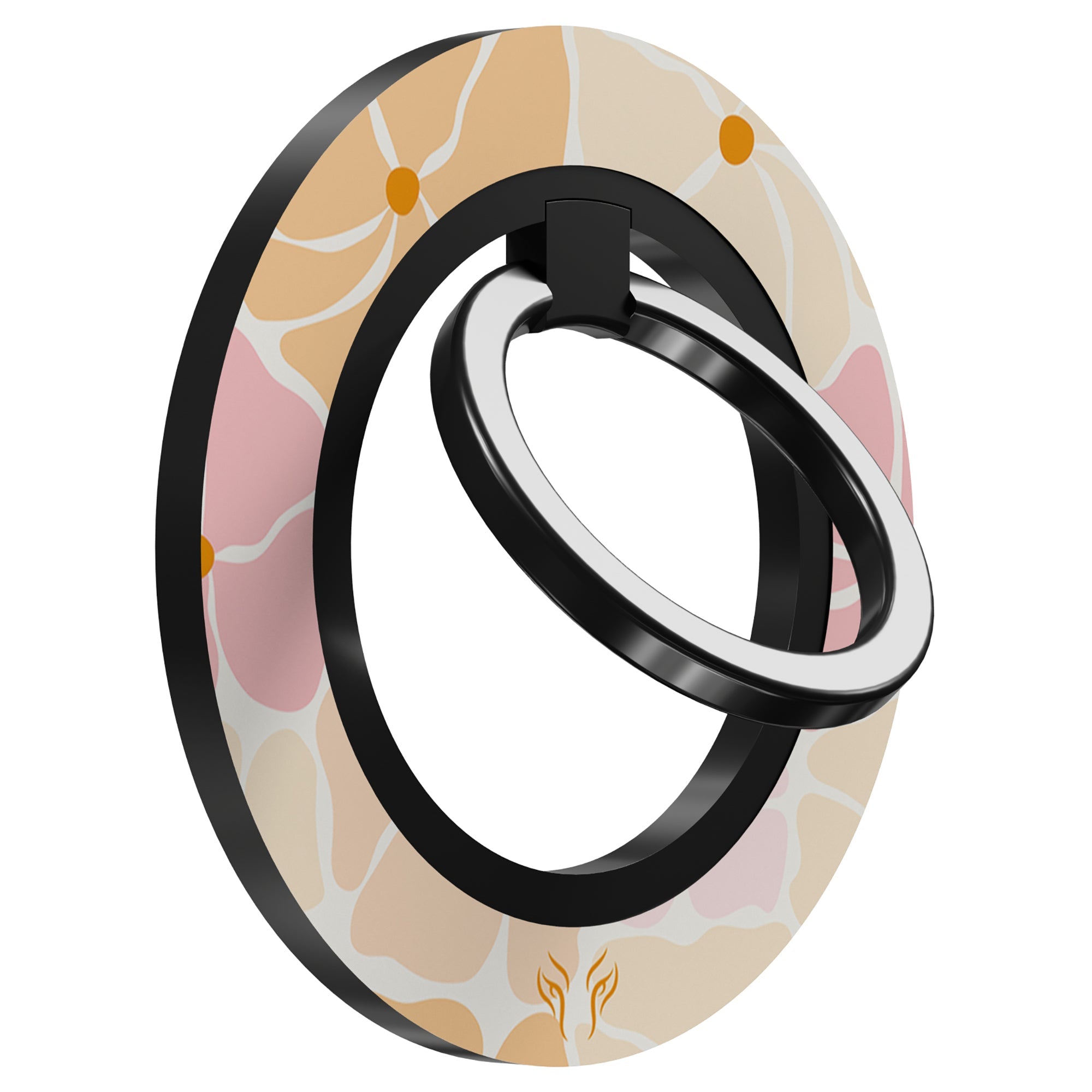 Pastel Flora - Magnetring – magnetring för mobil