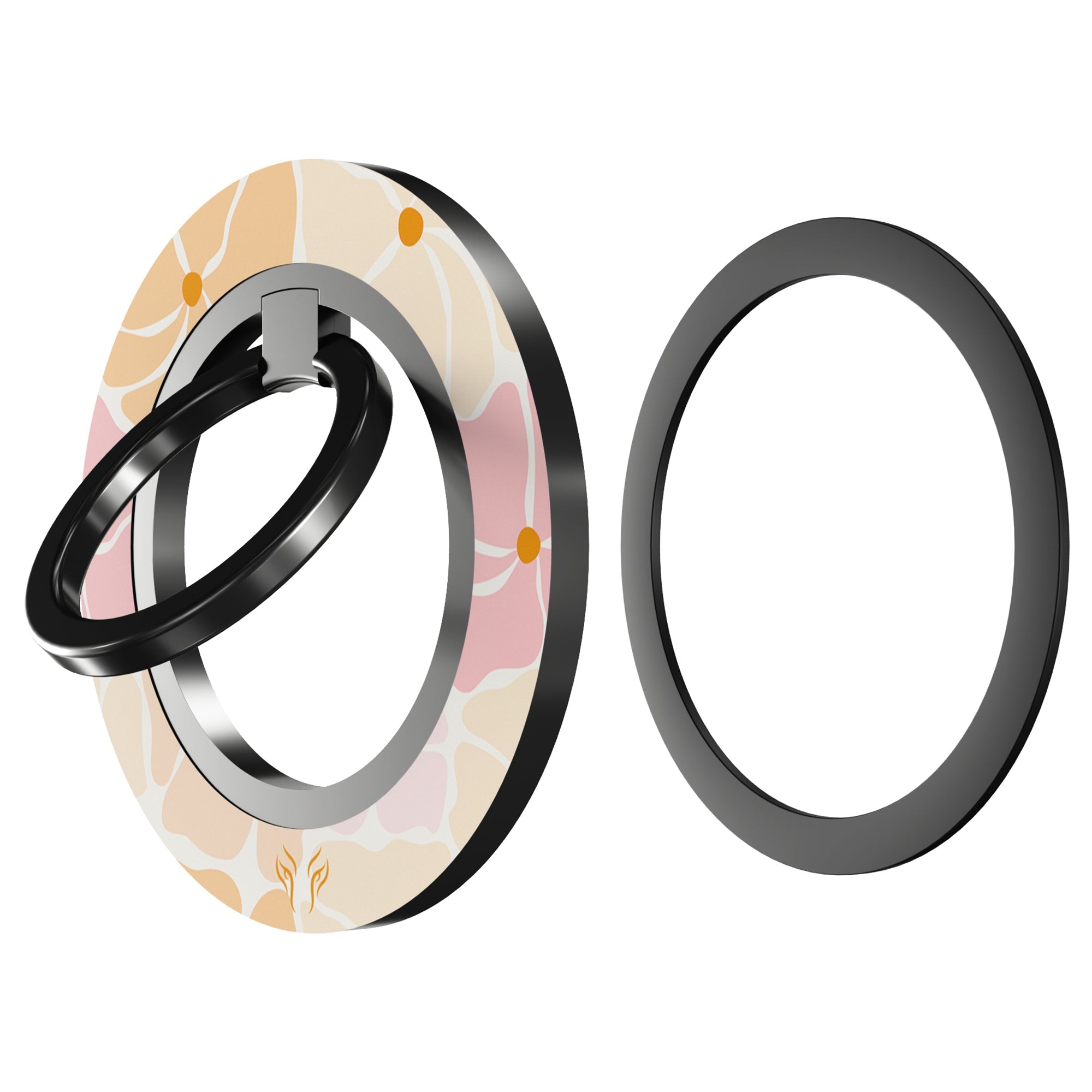 Pastel Flora - Magnetring – magnetring för mobil