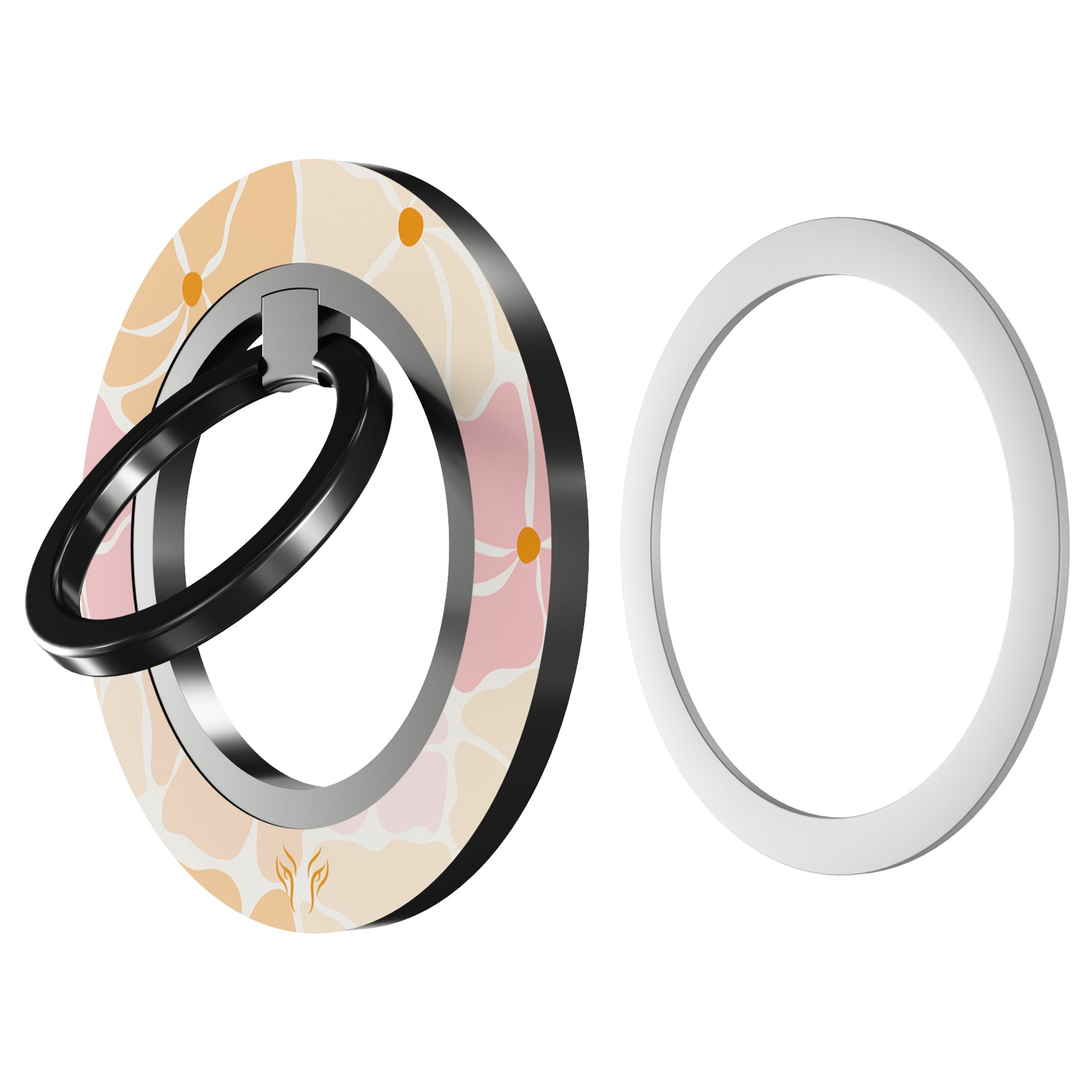 Pastel Flora - Magnetring – magnetring för mobil